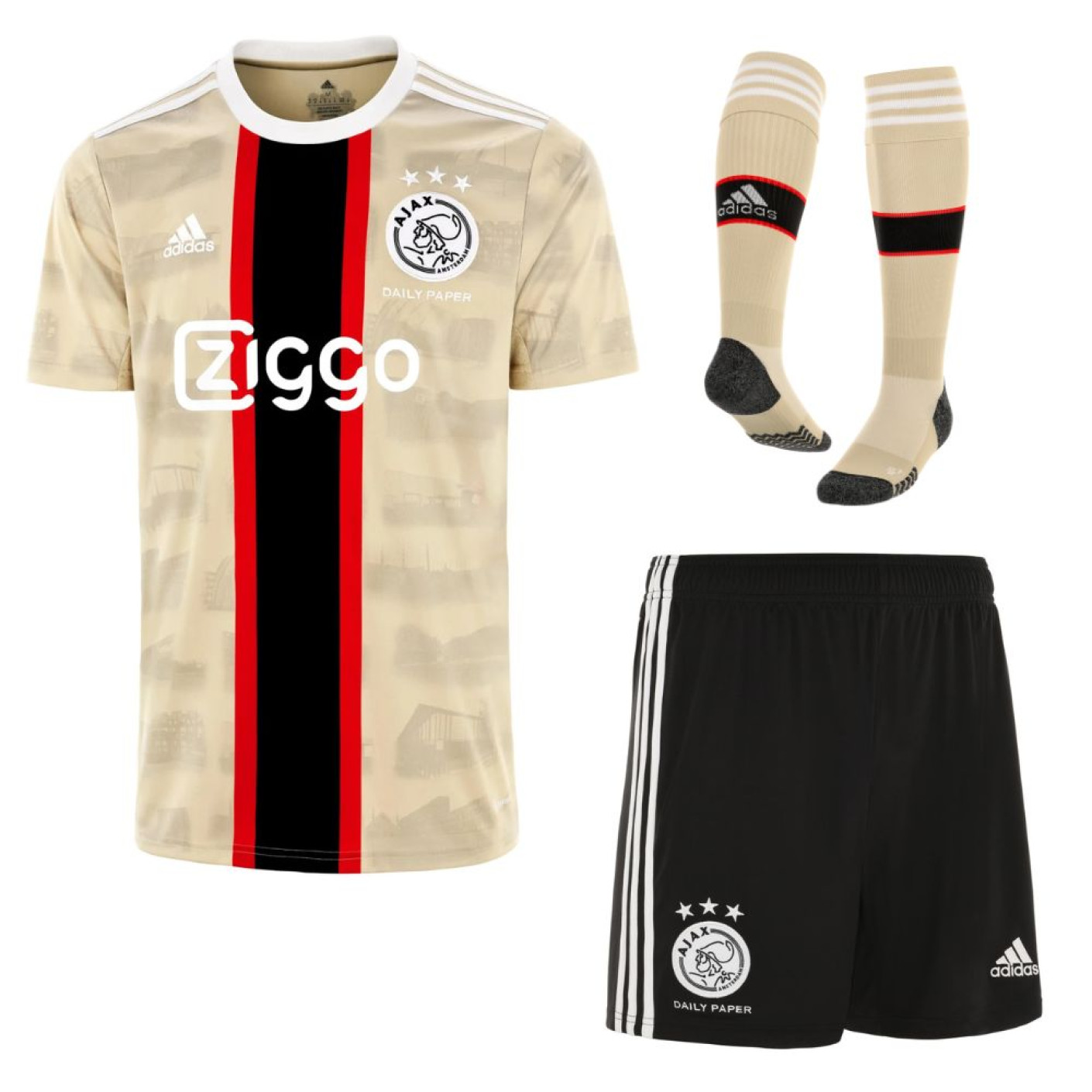 adidas Ajax Daily Paper 3e Mini Kit 2022-2023 Enfants