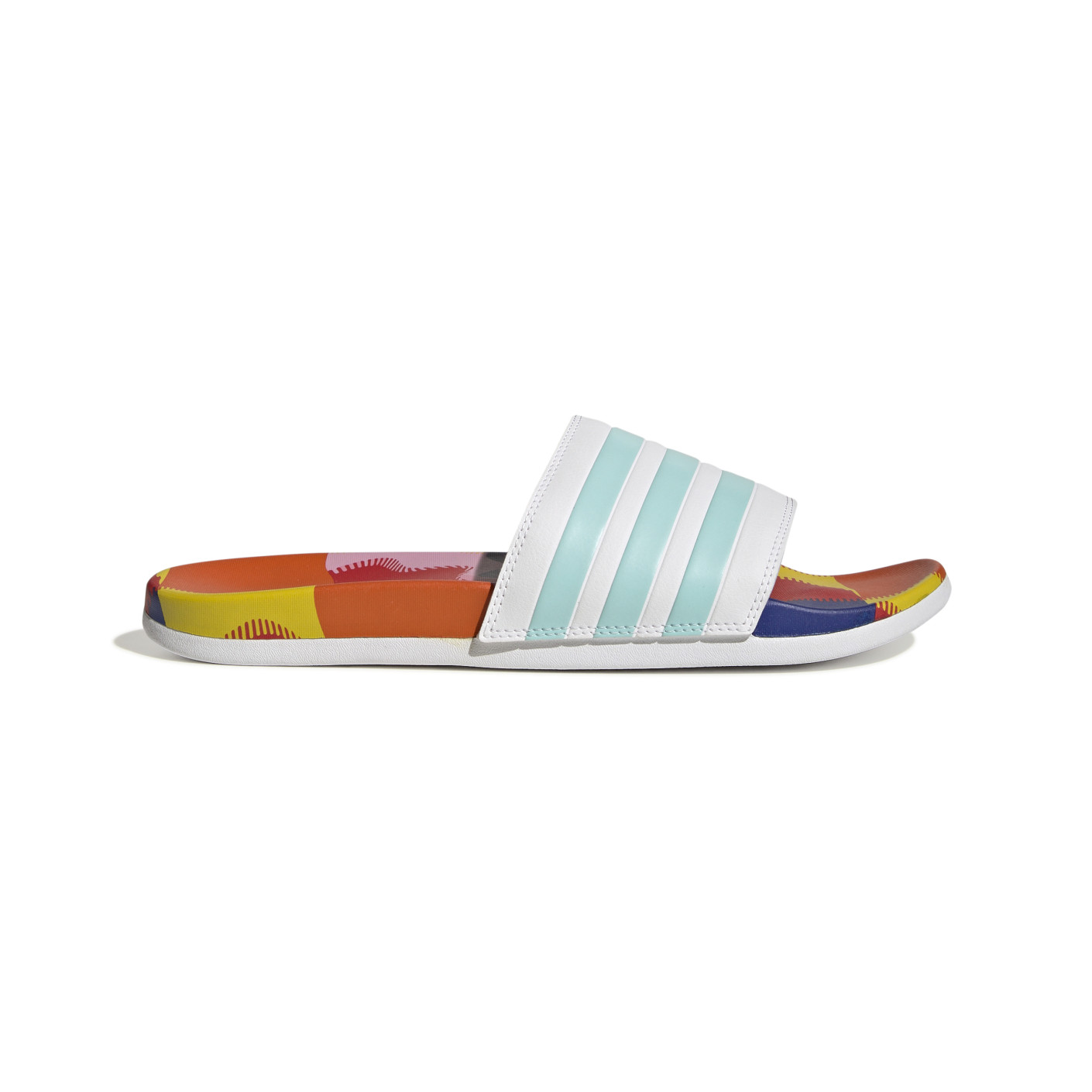 Adidas rainbow new arrivals slippers