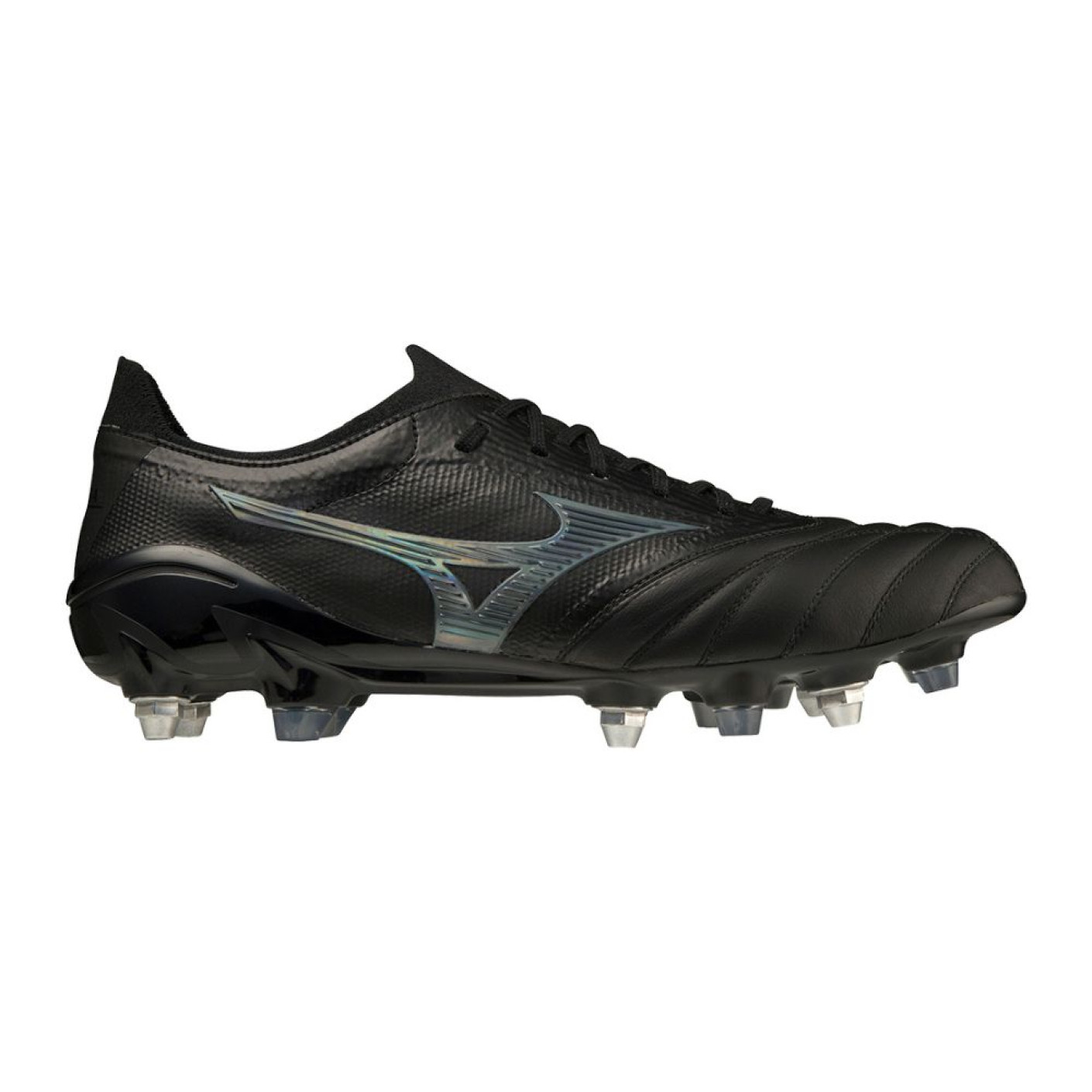Mizuno Morelia Neo III Beta Japan Crampons Vissés Chaussures de Foot (SG) Noir