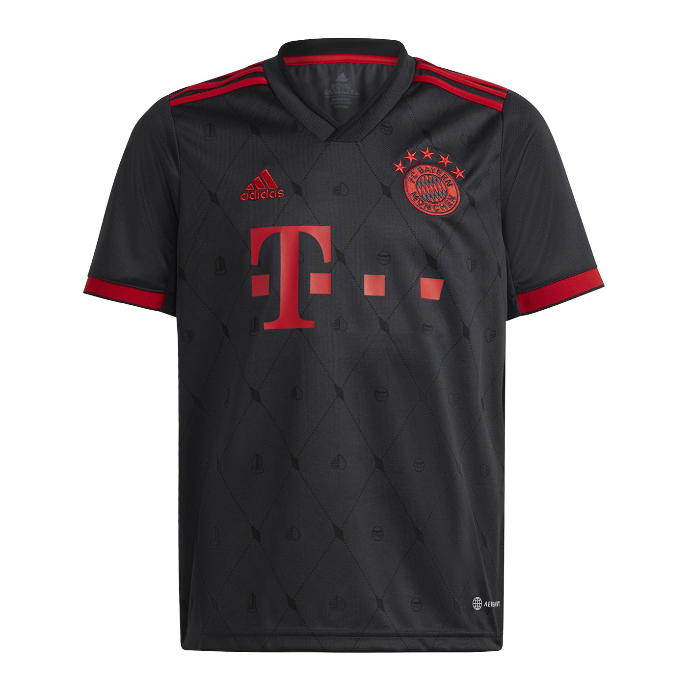 Maillot Adidas Bayern Munich pour enfants 2022-2023