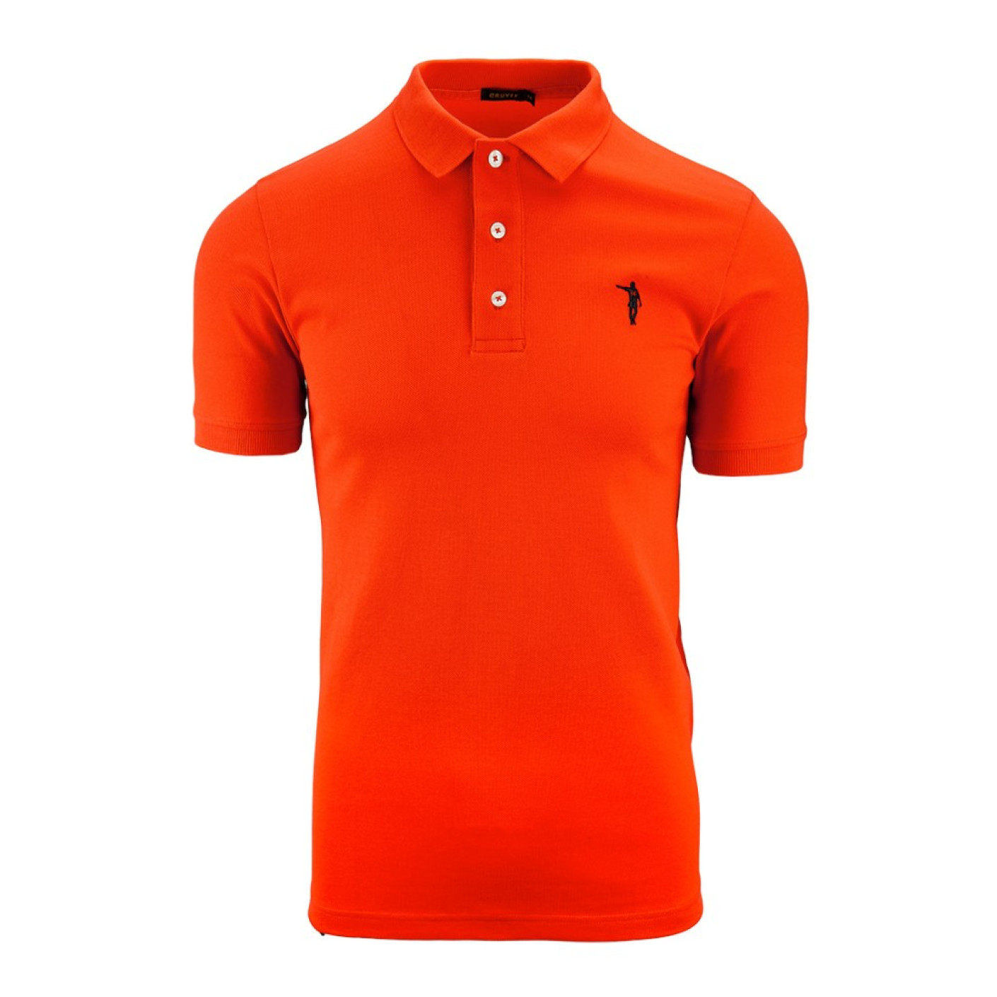Cruyff Maestro Polo Oranje Zwart