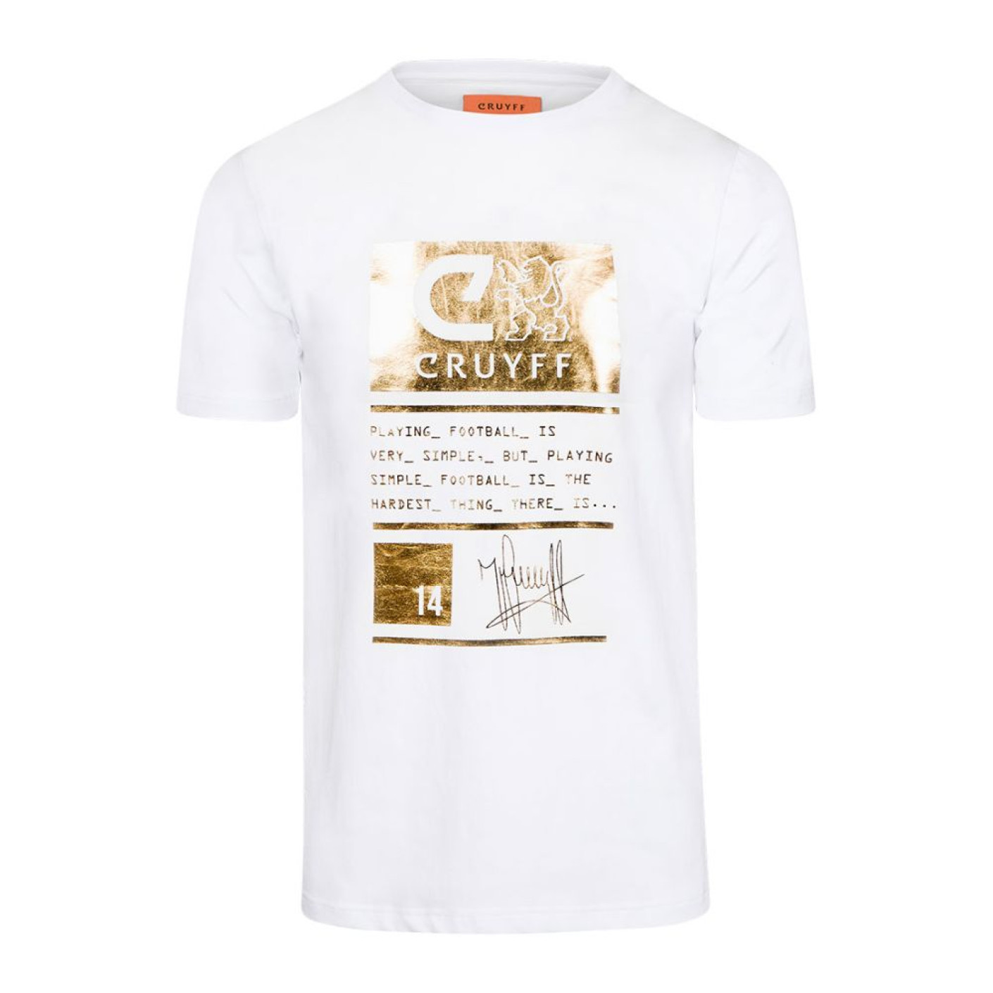 Cruyff Gaspar T-Shirt Wit