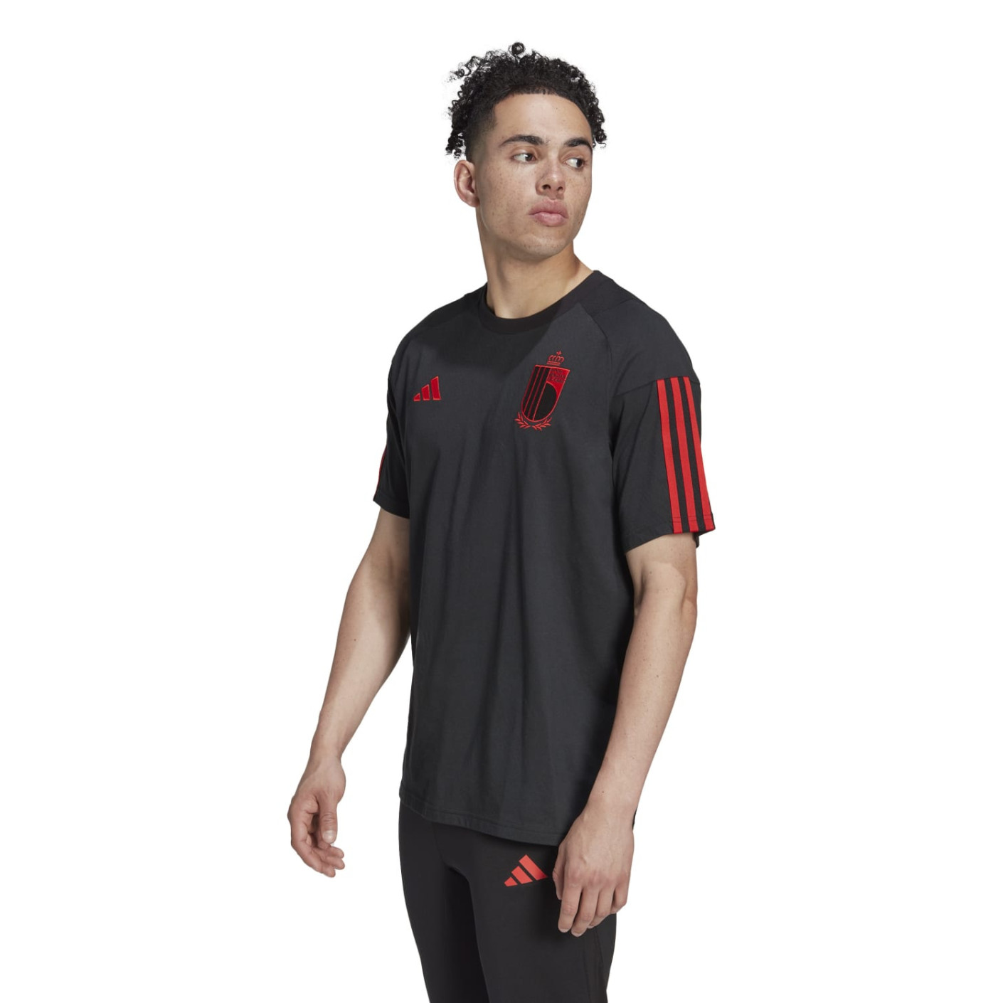 Roux droogte Resultaat adidas België T-Shirt 2022-2024 Zwart - Voetbalshop.be