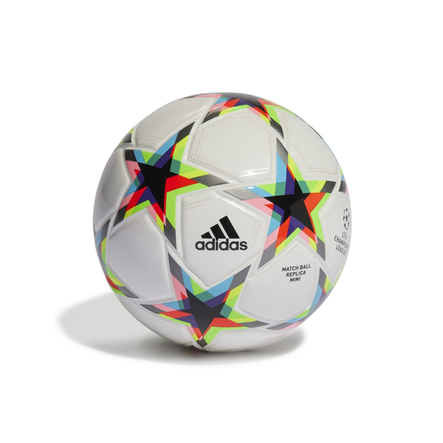 adidas UEFA Champions League Mini Ballon de Football Blanc Noir Multicolore