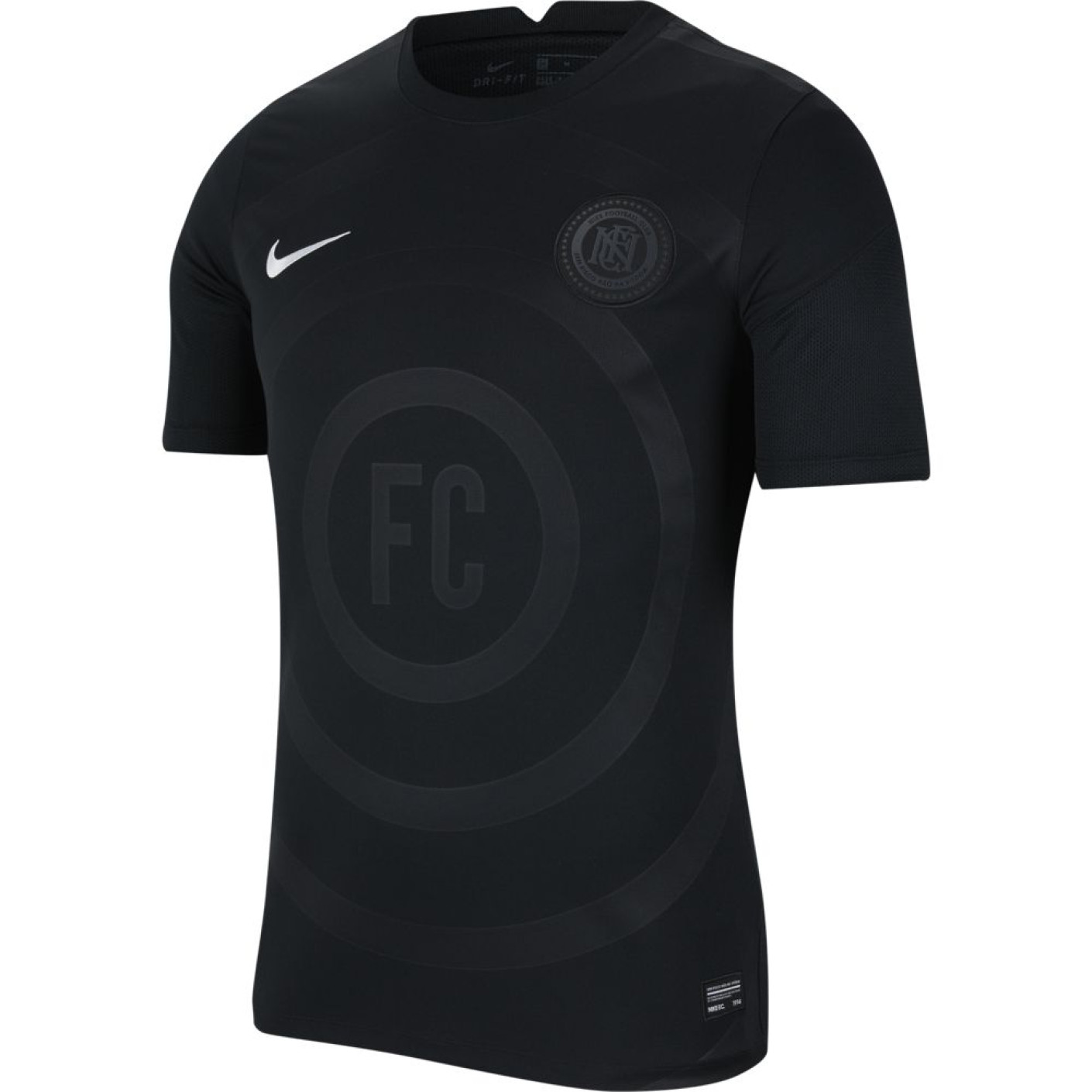 Nike F.C. Home Voetbalshirt Zwart Wit