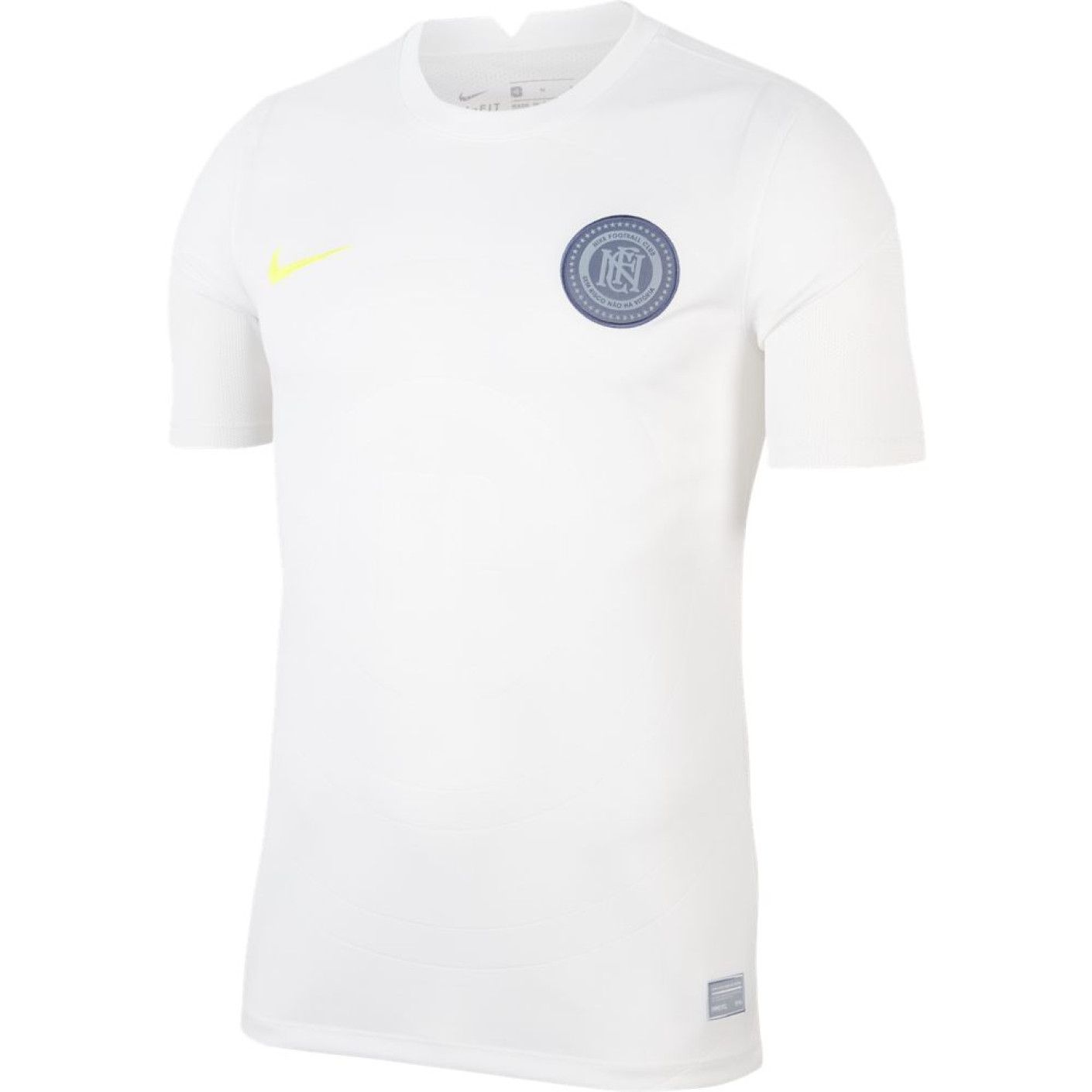 Nike F.C. Home Voetbalshirt Wit Groen Geel
