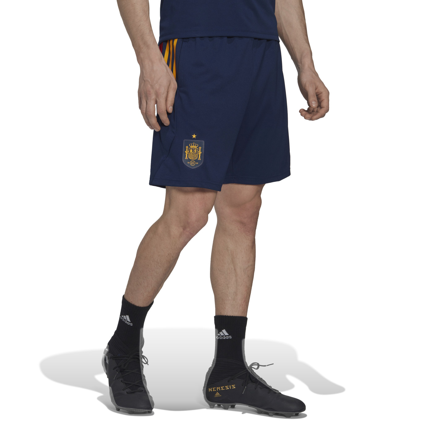 adidas Spanje Trainingsbroekje 2022-2024 Donkerblauw