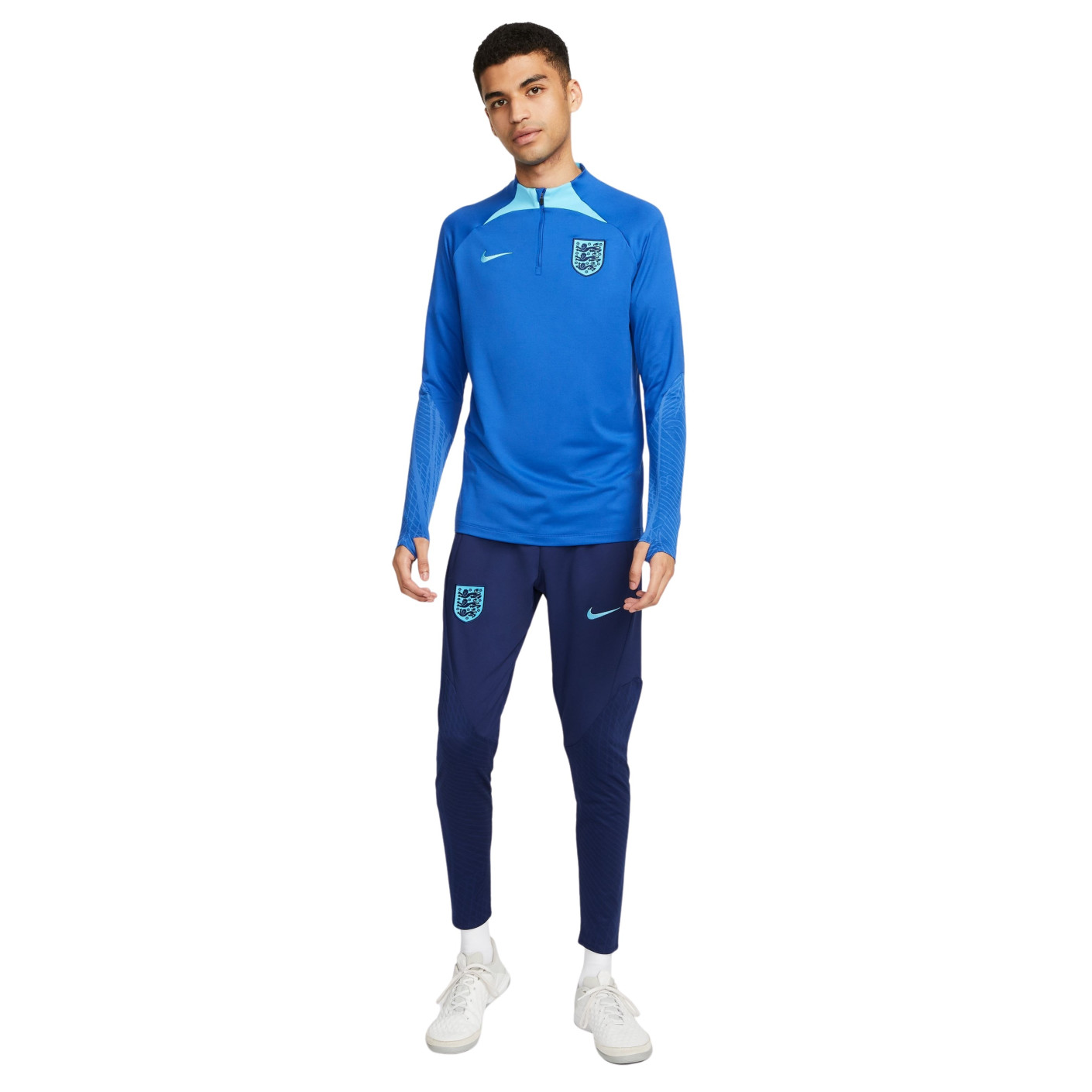 Nike Engeland Strike Trainingspak 2022-2024 Blauw