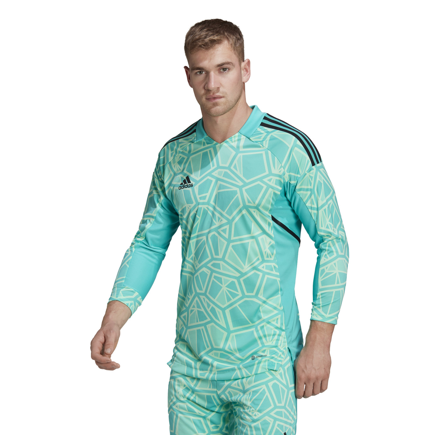 adidas Condivo 22 Maillot de Gardien de But Manches Longues Vert Clair