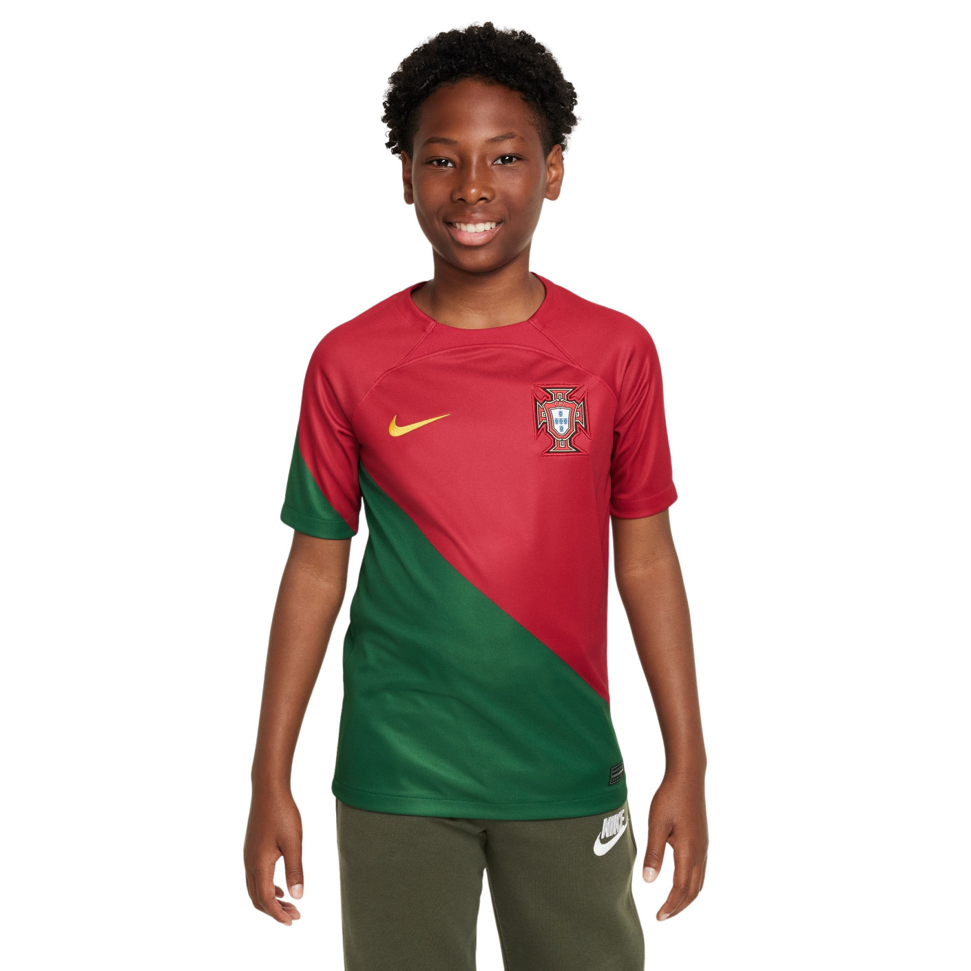 Nike Portugal Maillot Domicile 2022 2024 Enfants Voetbalshop.be
