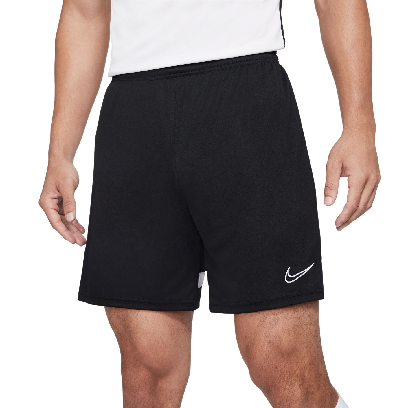 Nike Dri-Fit Academy 21 Trainingsbroekje Zwart Wit