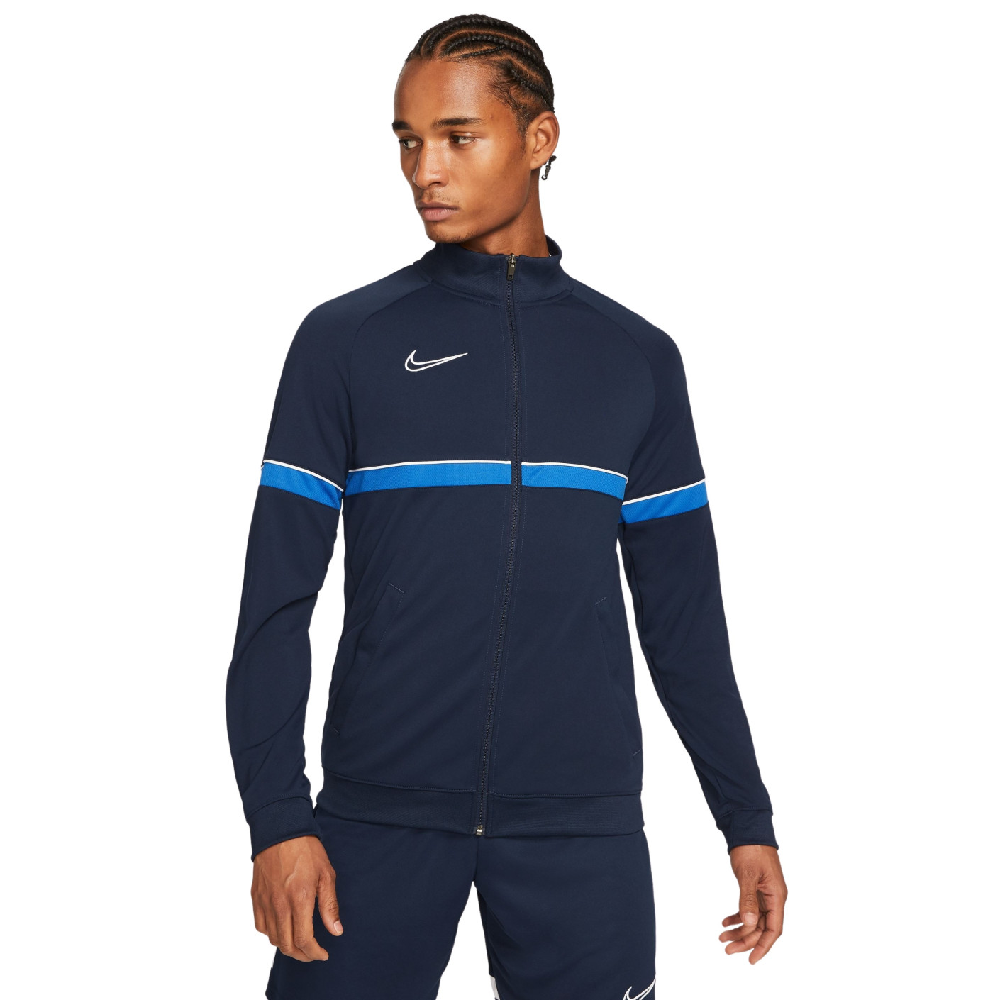 Veste d'entraînement Nike Dri-Fit Academy 21 Bleu foncé
