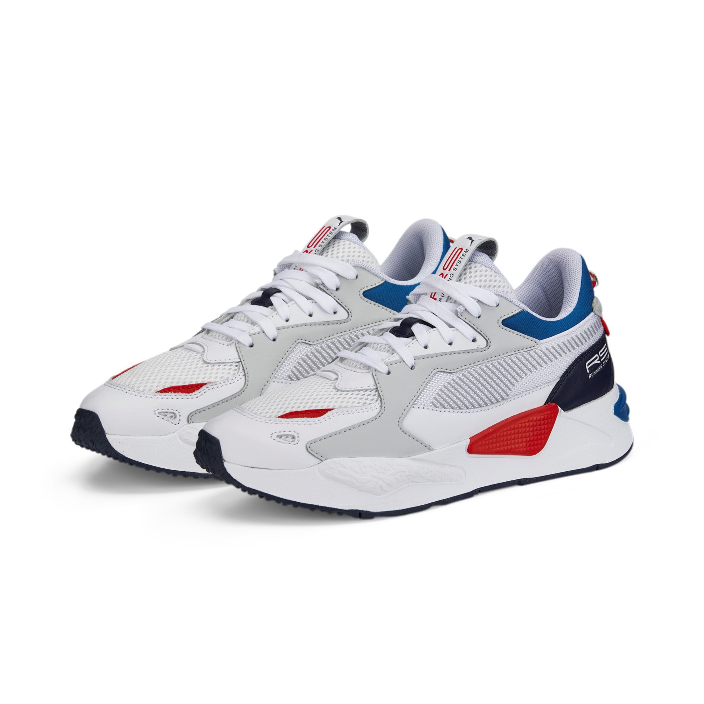 PUMA RS-Z Core Baskets Blanc Gris Bleu