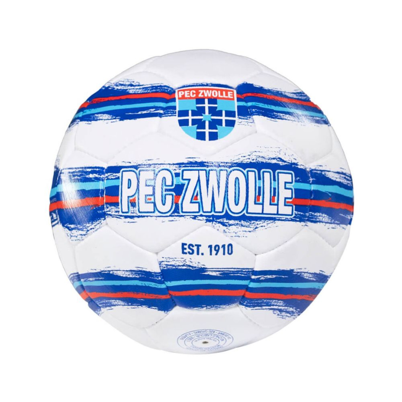 PEC Zwolle Voetbal Blauw wit maat 5