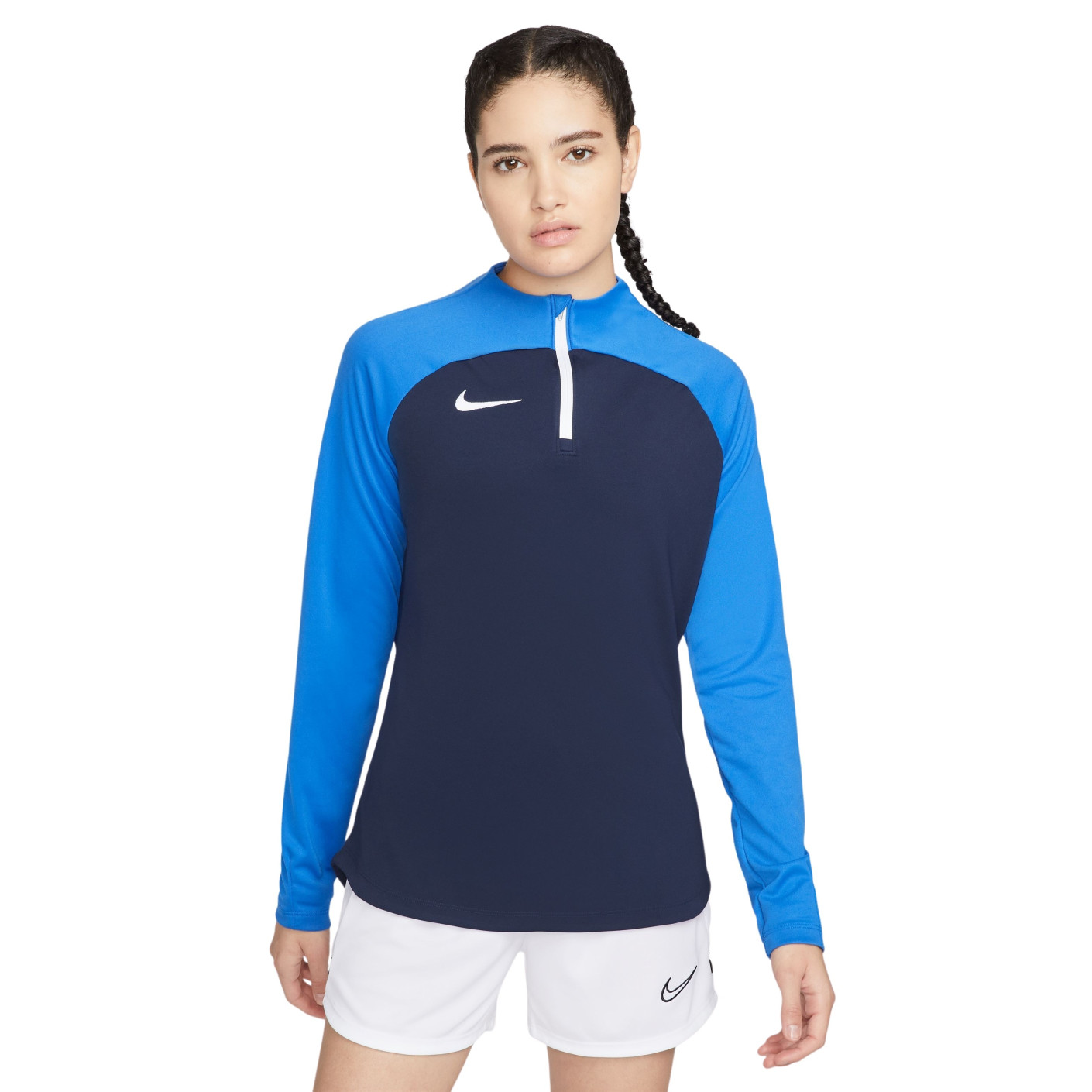 Pull Nike Academy Pro pour femme bleu foncé bleu