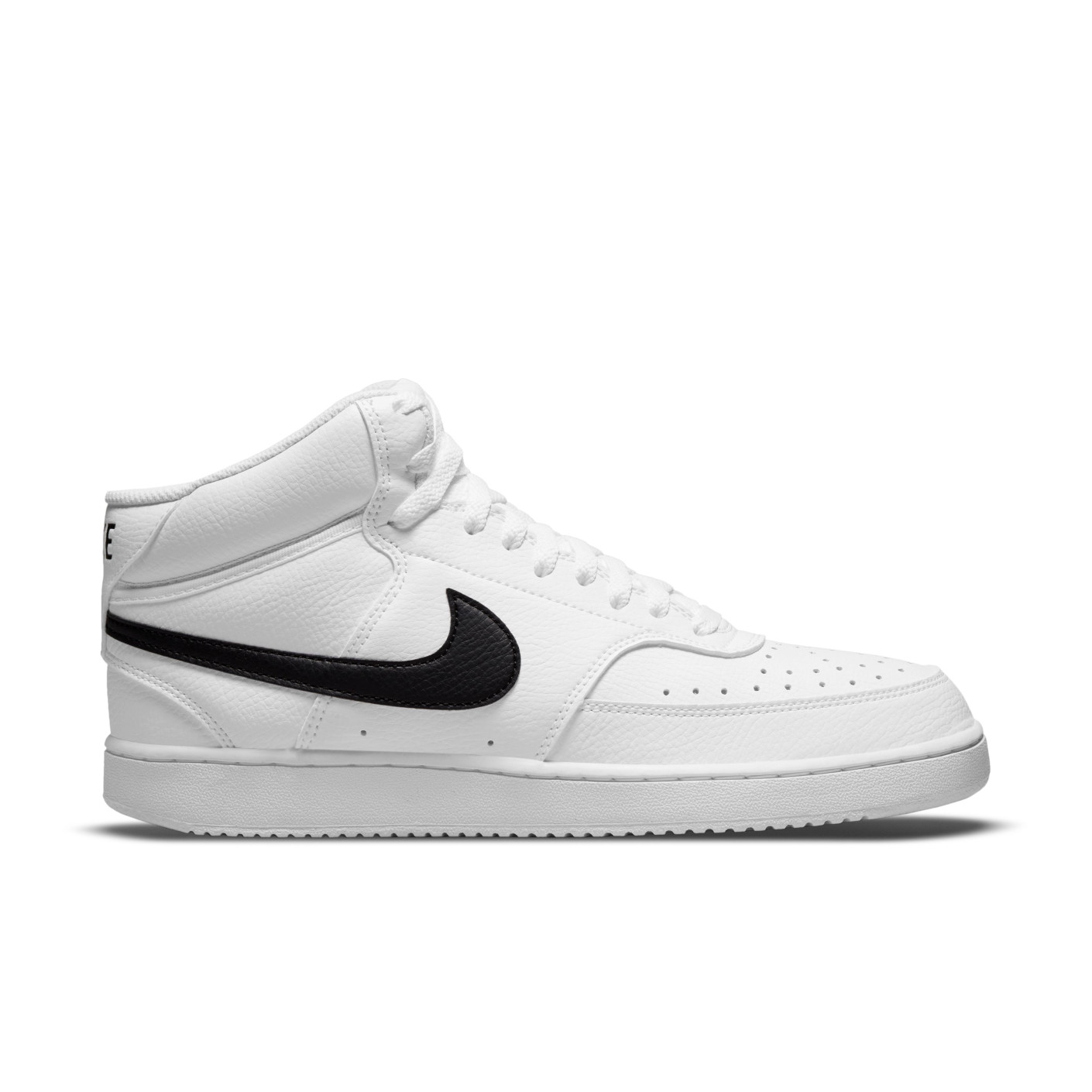 Nike Court Vision Mid Next Nature Baskets Blanc Noir