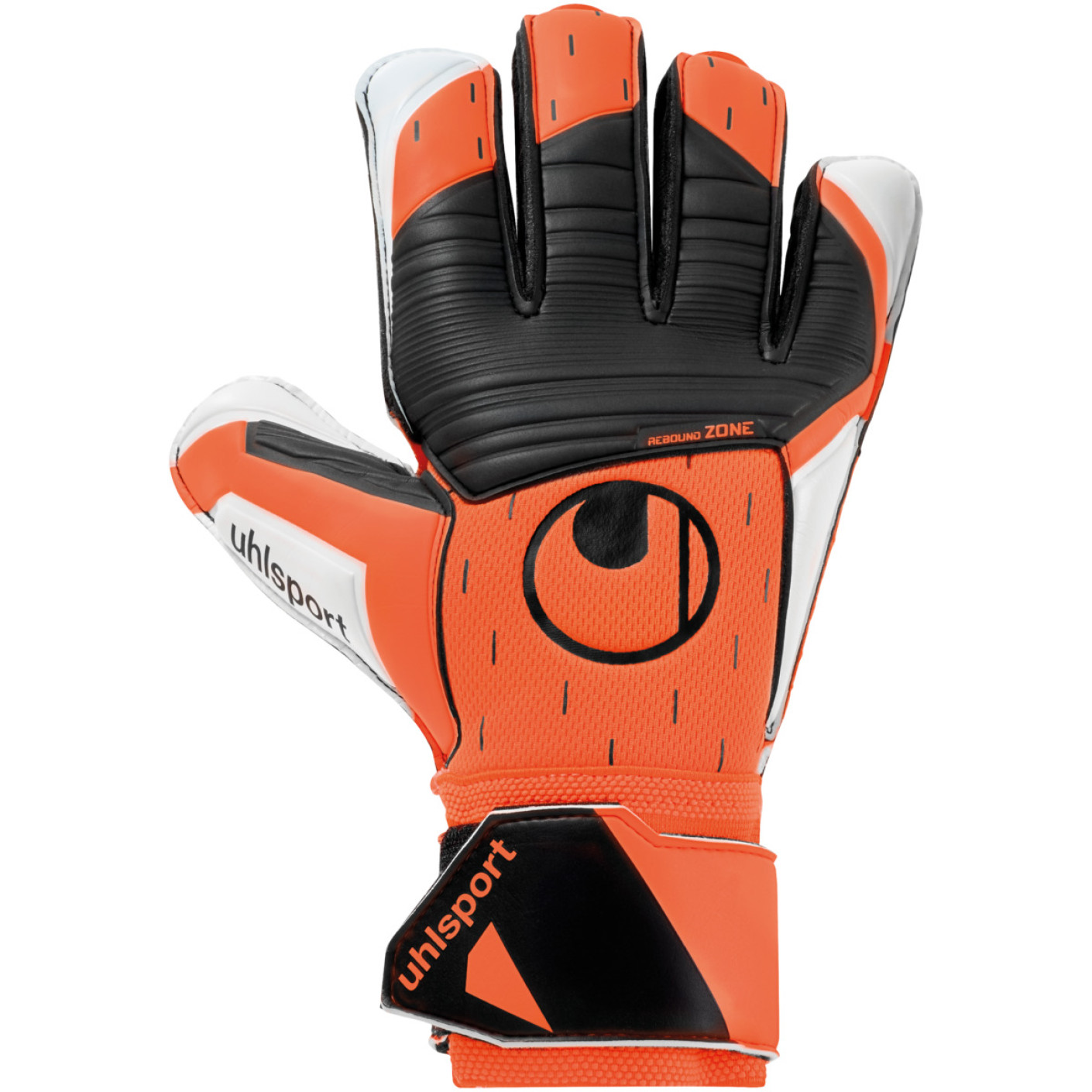 Uhlsport Soft Resist+ Kunstgras Keepershandschoenen Oranje Zwart