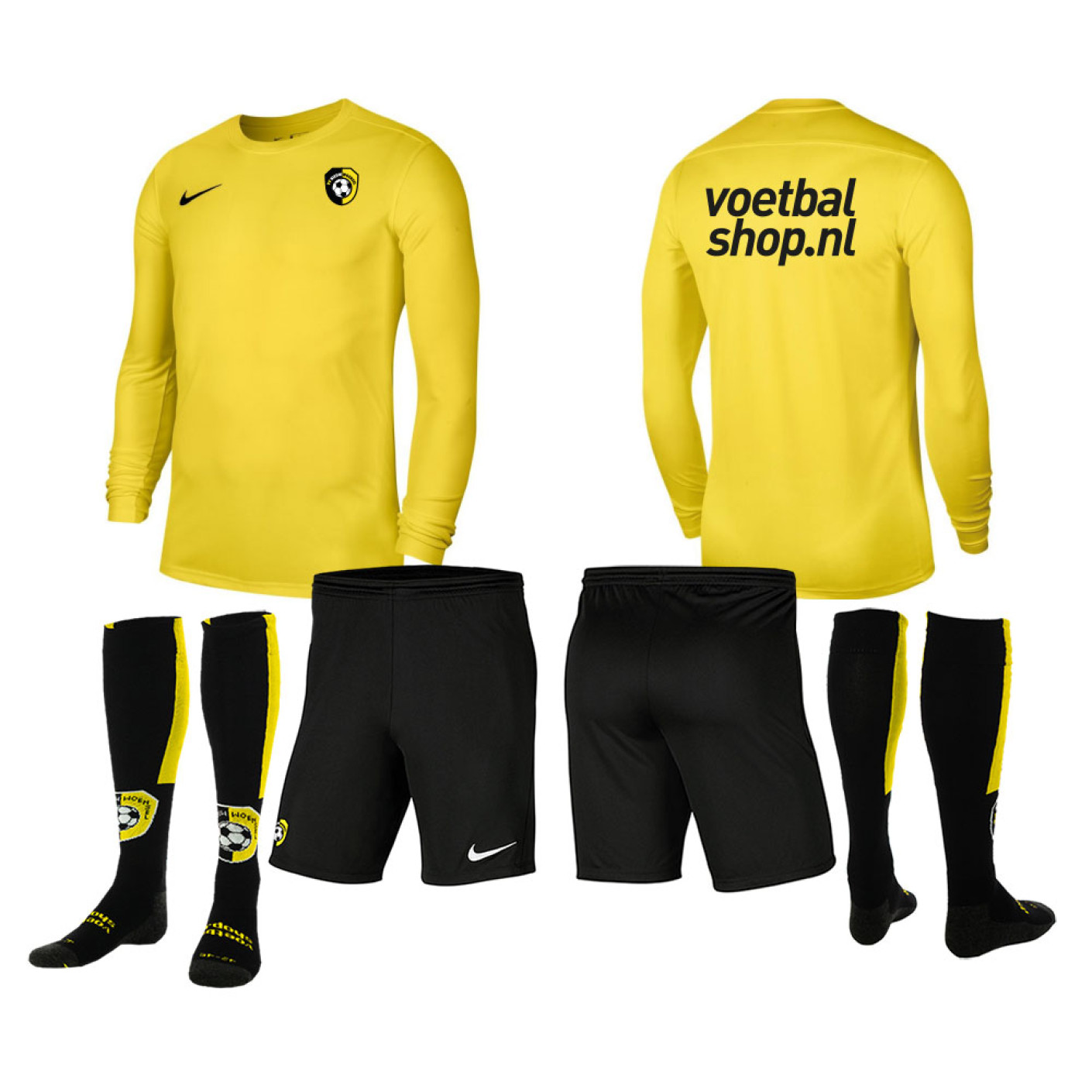 vv Nieuw Woensel kledingpakket Lange Mouwen Junior