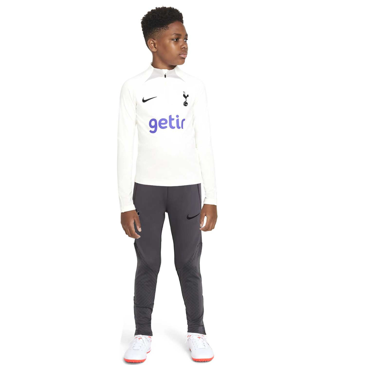 Nike Tottenham Hotspur Strike Survêtement 2022-2023 Enfants Blanc Noir