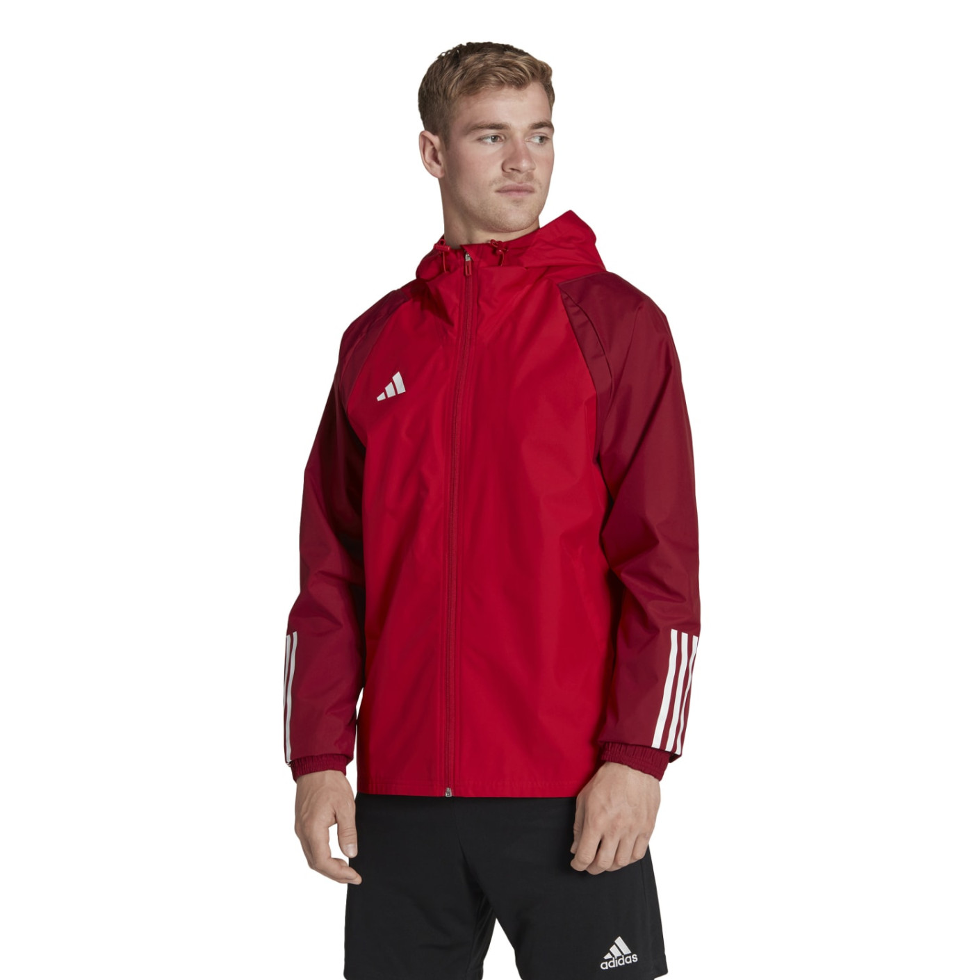 adidas Tiro 23 Competition Allweather Veste Rouge