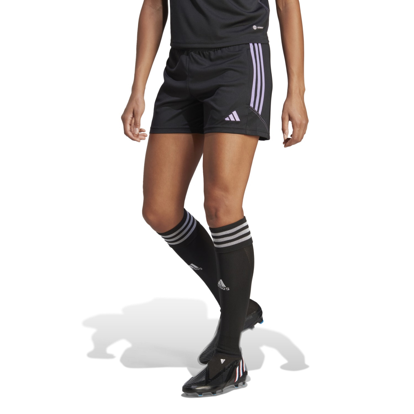 adidas Tiro 23 Club Short d'Entraînement Femmes Noir Mauve