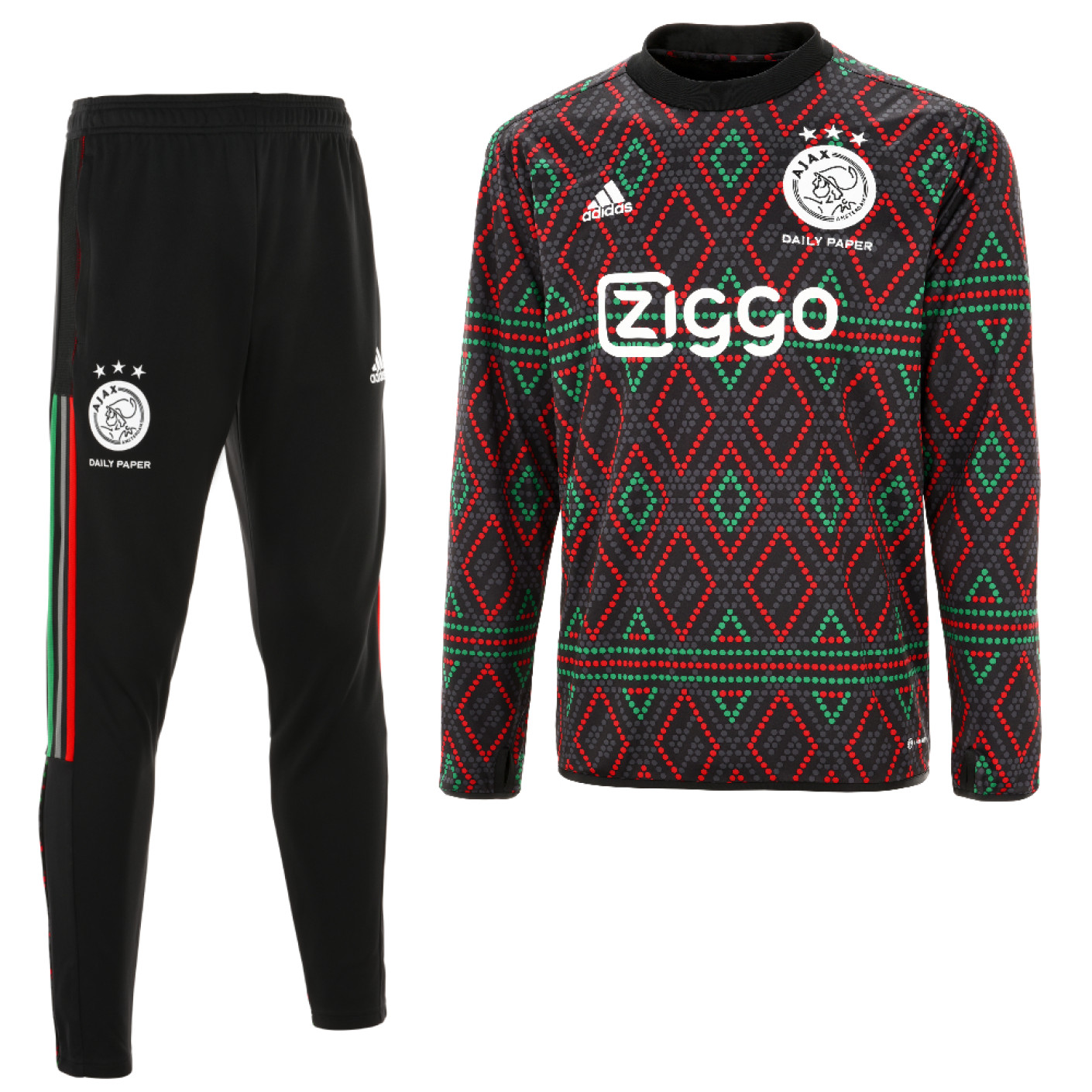 adidas Ajax Daily Paper Pre-Match Survêtement 2022-2023 Multicolore