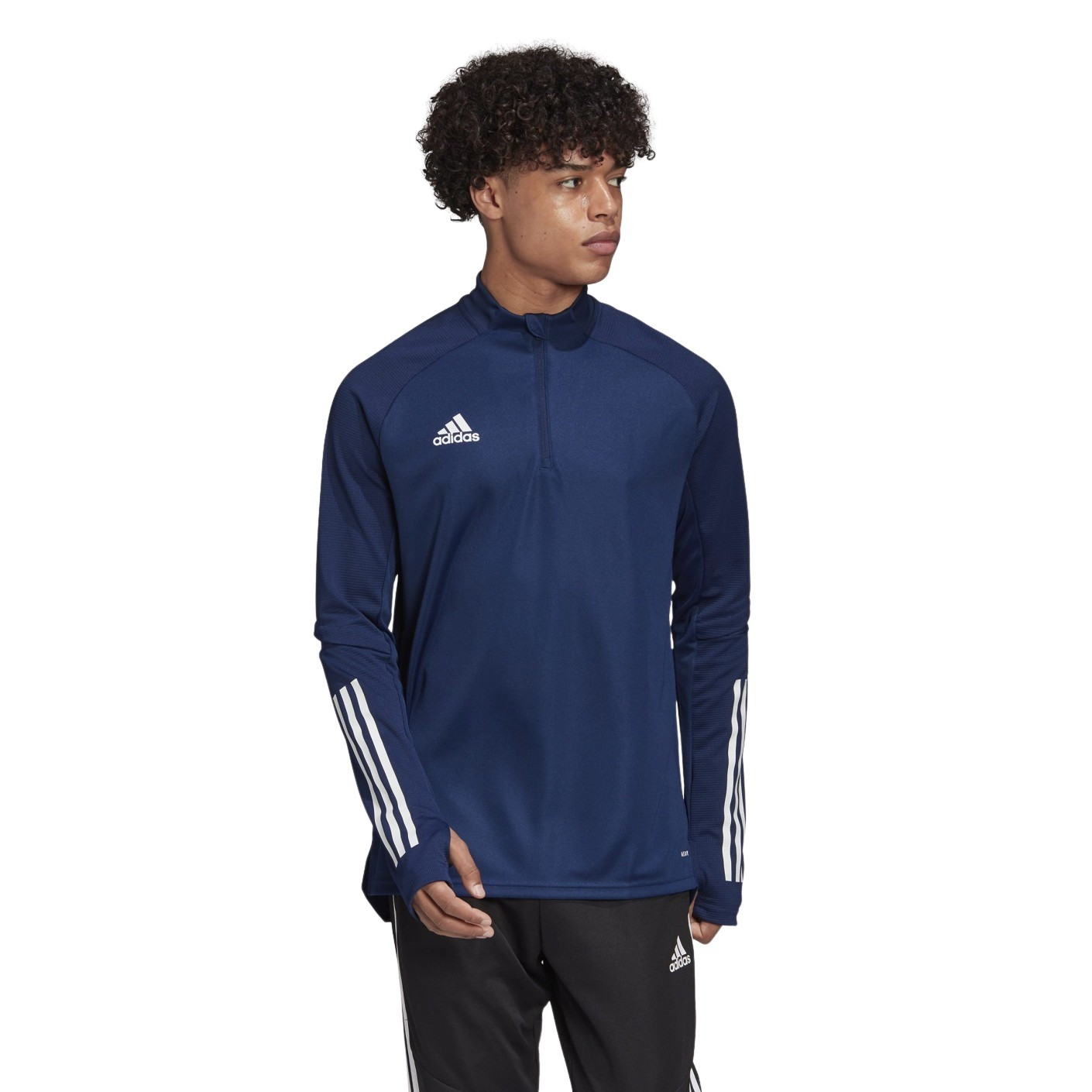 adidas Condivo 20 Training Haut d'Entraînement Bleu Foncé Blanc