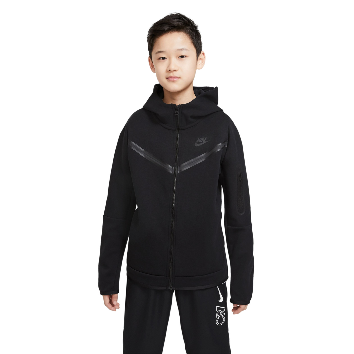 Nike Tech Fleece Vest Kids Zwart