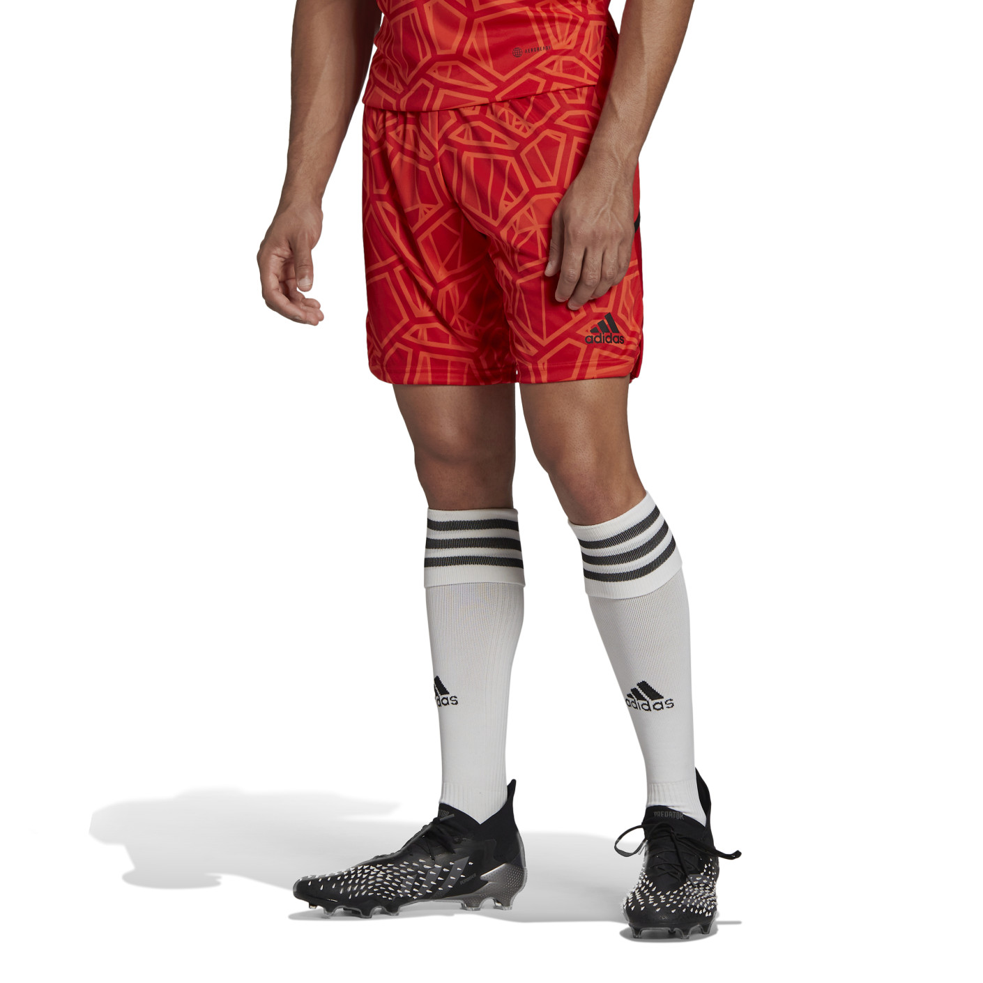 adidas Condivo 22 Short Gardien de But Rouge Noir