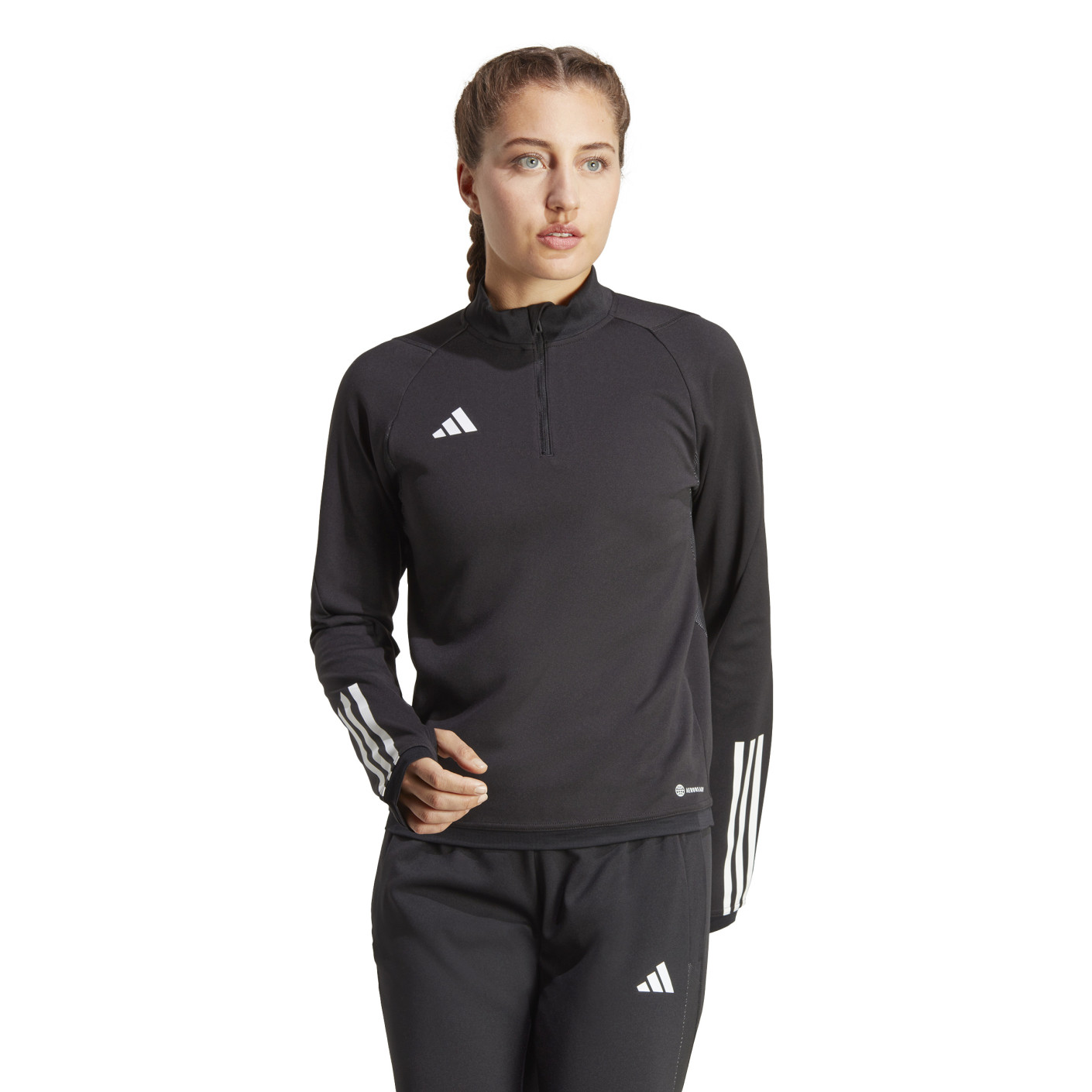 adidas Tiro 23 Competition Trainingstrui Dames Zwart Wit