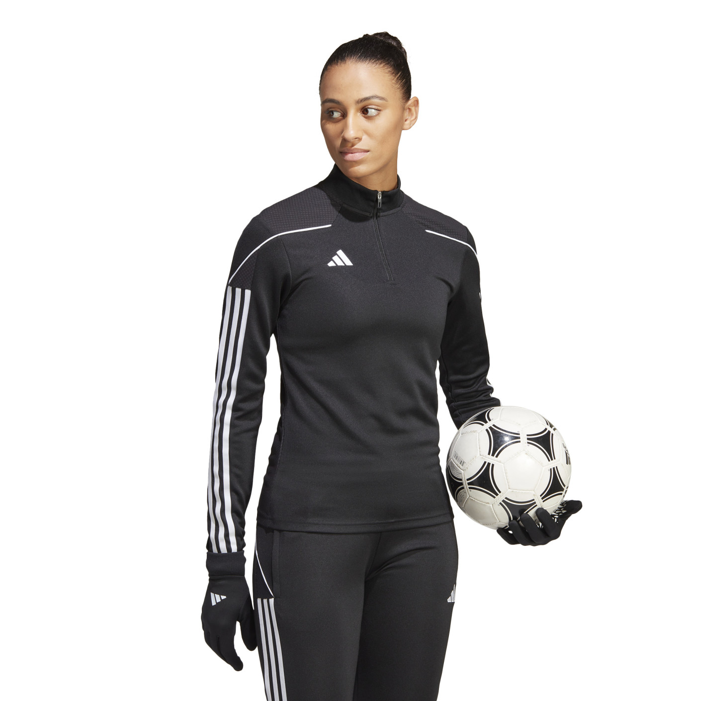 adidas Tiro 23 League Trainingstrui Dames Zwart Wit