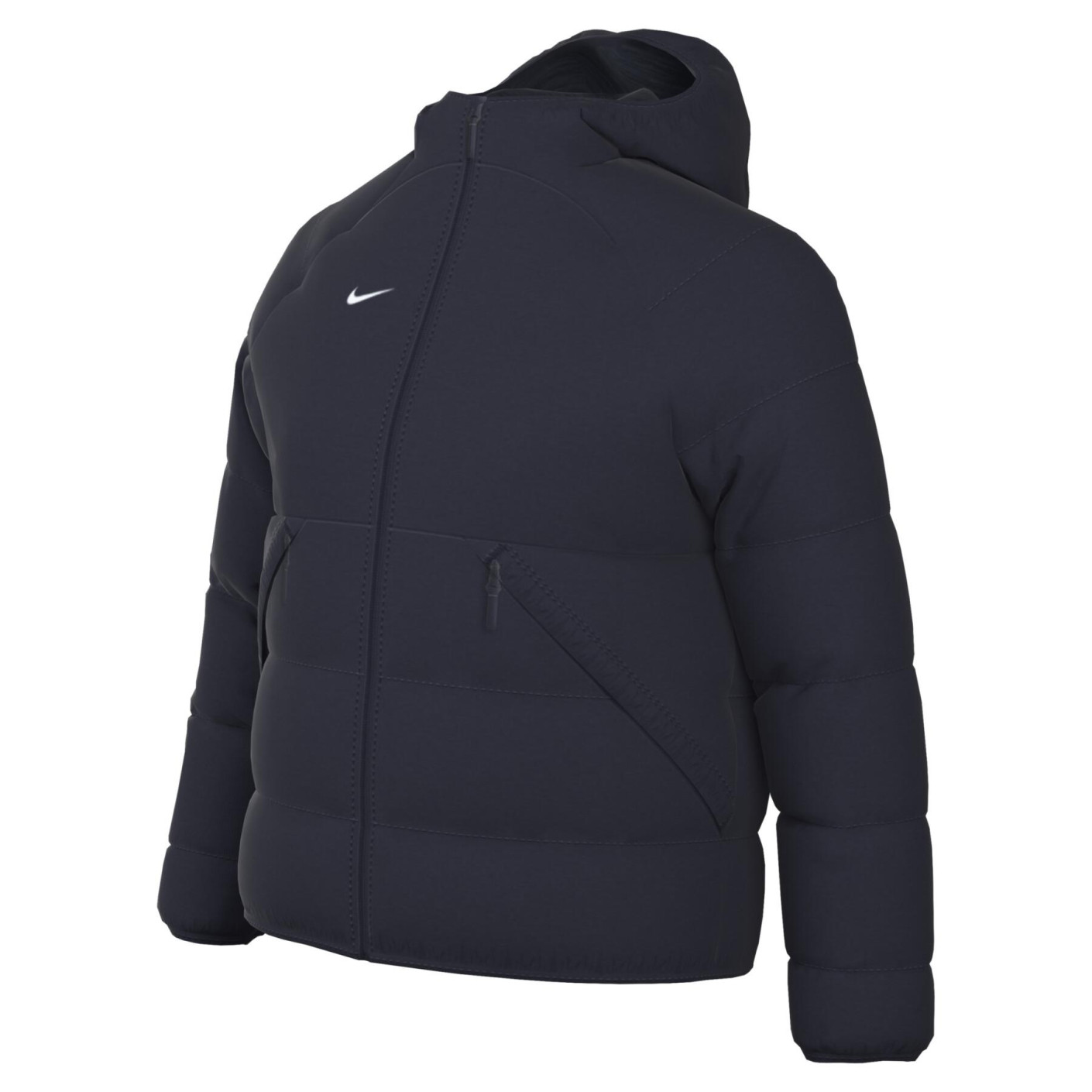 Veste d'automne Nike Therma-Fit Academy Pro pour femme Bleu foncé Blanc