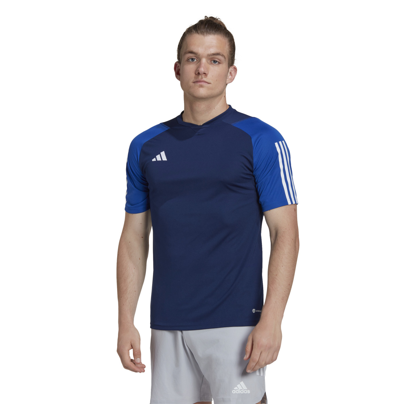 adidas Tiro 23 Competition Voetbalshirt Donkerblauw Blauw
