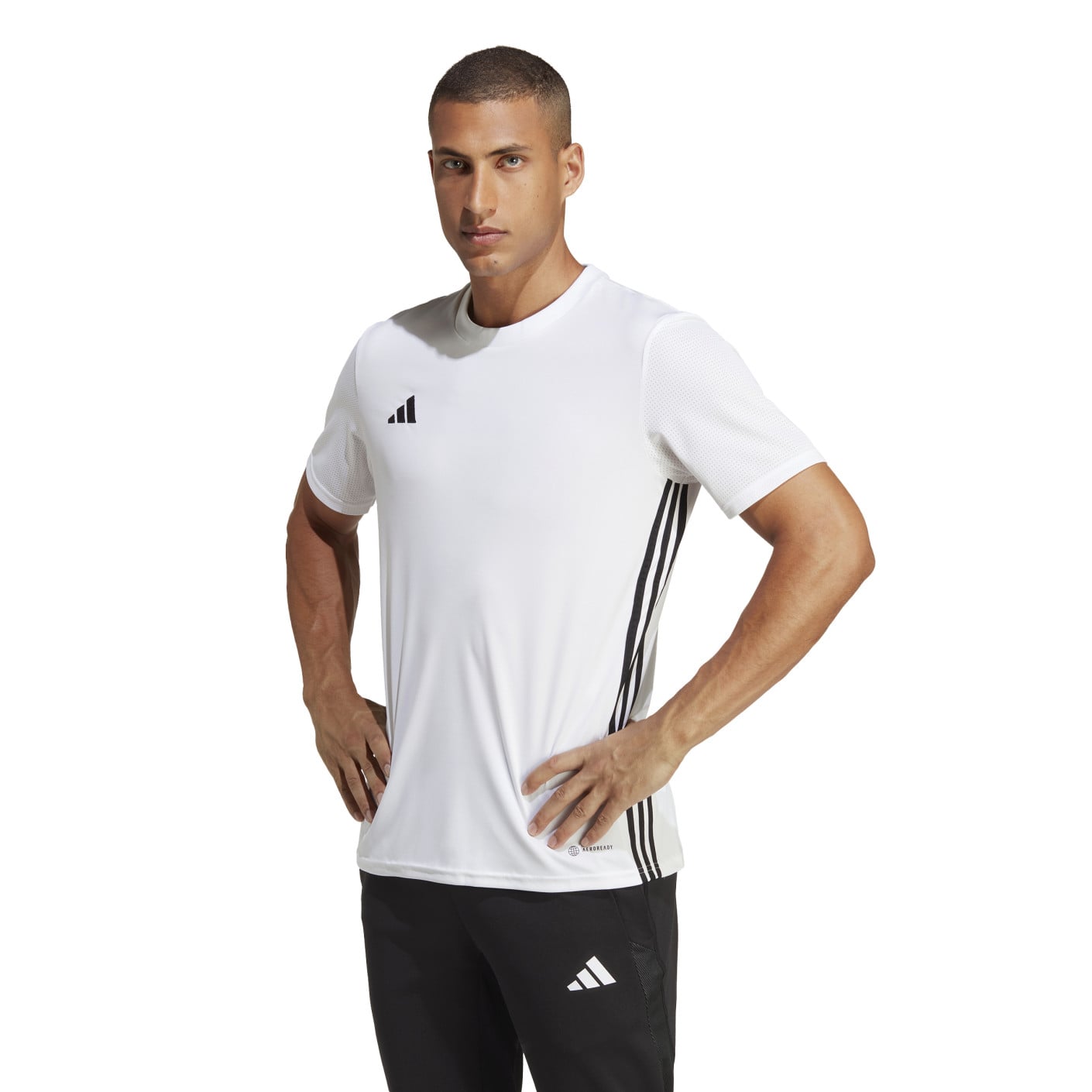 adidas Tabela 23 Voetbalshirt Wit Zwart