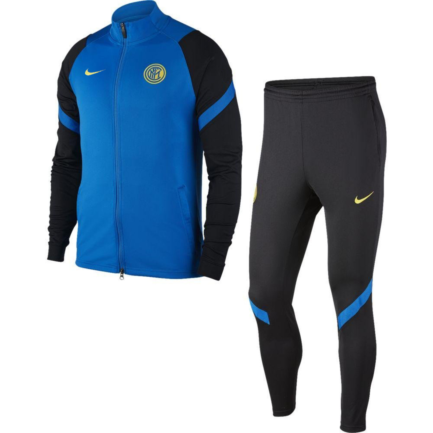 Nike Inter Milan Dry Strike Trainingspak 2020-2021 Blauw Zwart