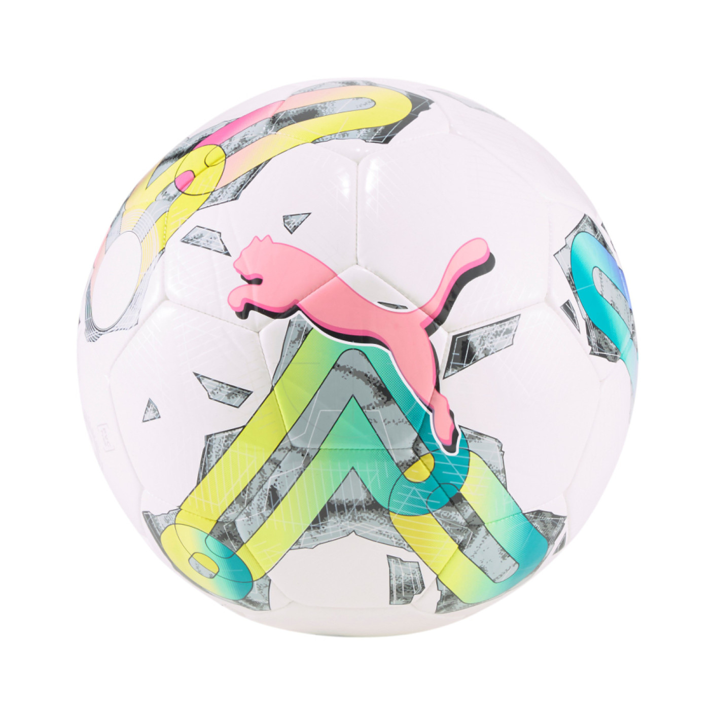 PUMA Orbita 6 MS Mini Voetbal Wit Multicolor