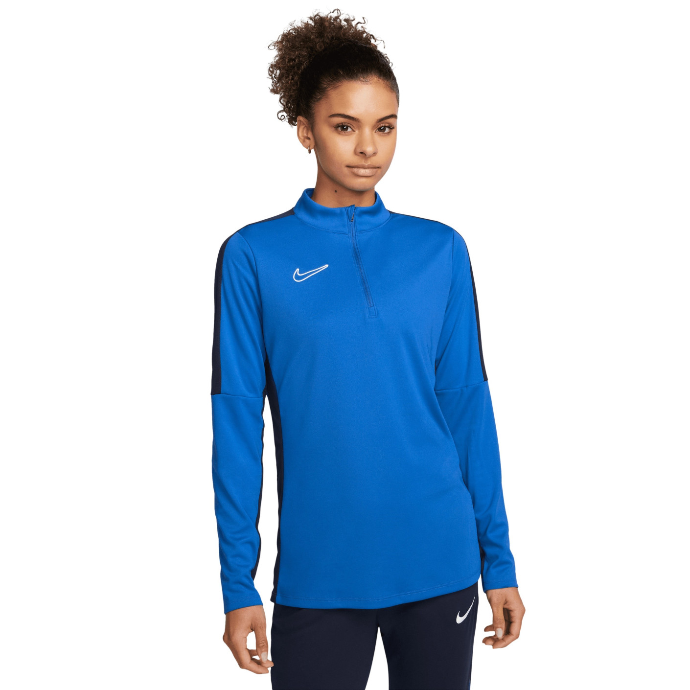 Nike Veste Running Coupe-Vent - Bleu/Bleu Foncé/Argenté
