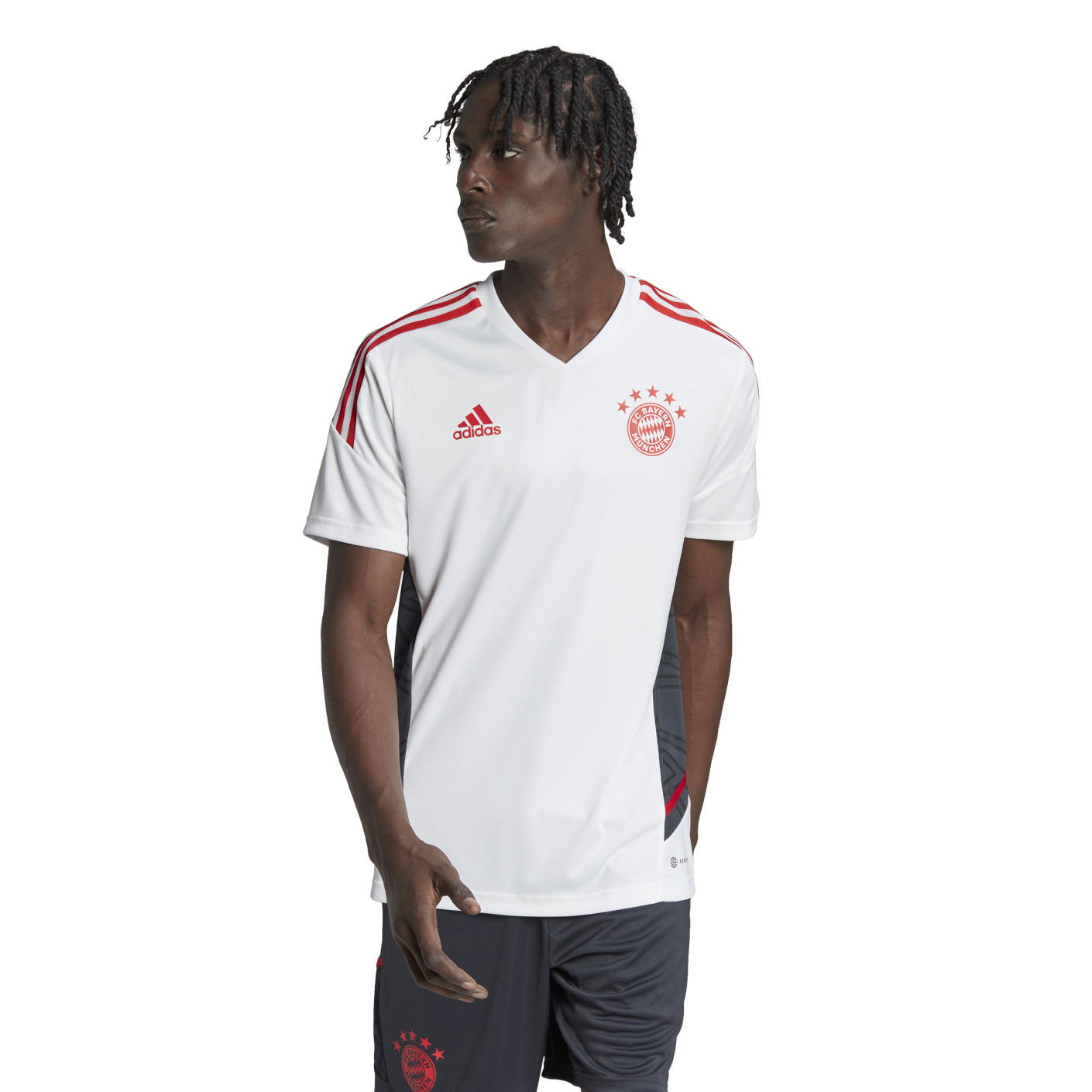 Maillot d'entraînement Adidas Bayern Munich 2022-2023 Blanc
