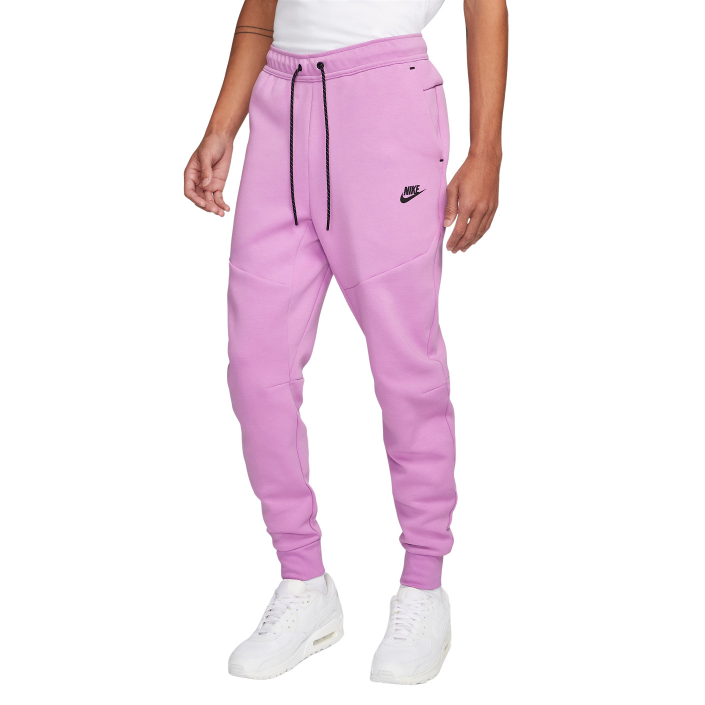Nike Tech Fleece Jogger Roze Zwart