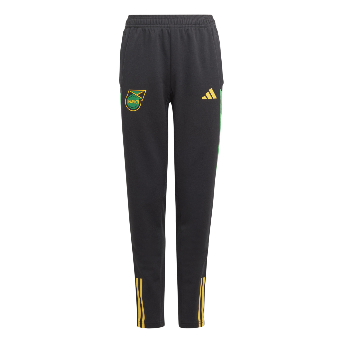 adidas Jamaica Trainingsbroek 2023-2024 Kids Zwart Groen Geel