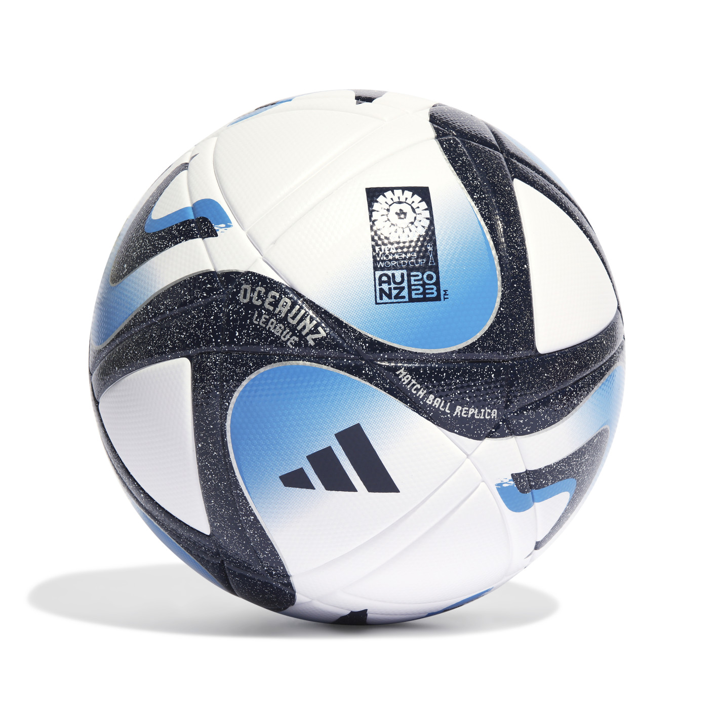 adidas CDM 2023 Féminine Oceaunz League Ballon de Football Blanc Bleu