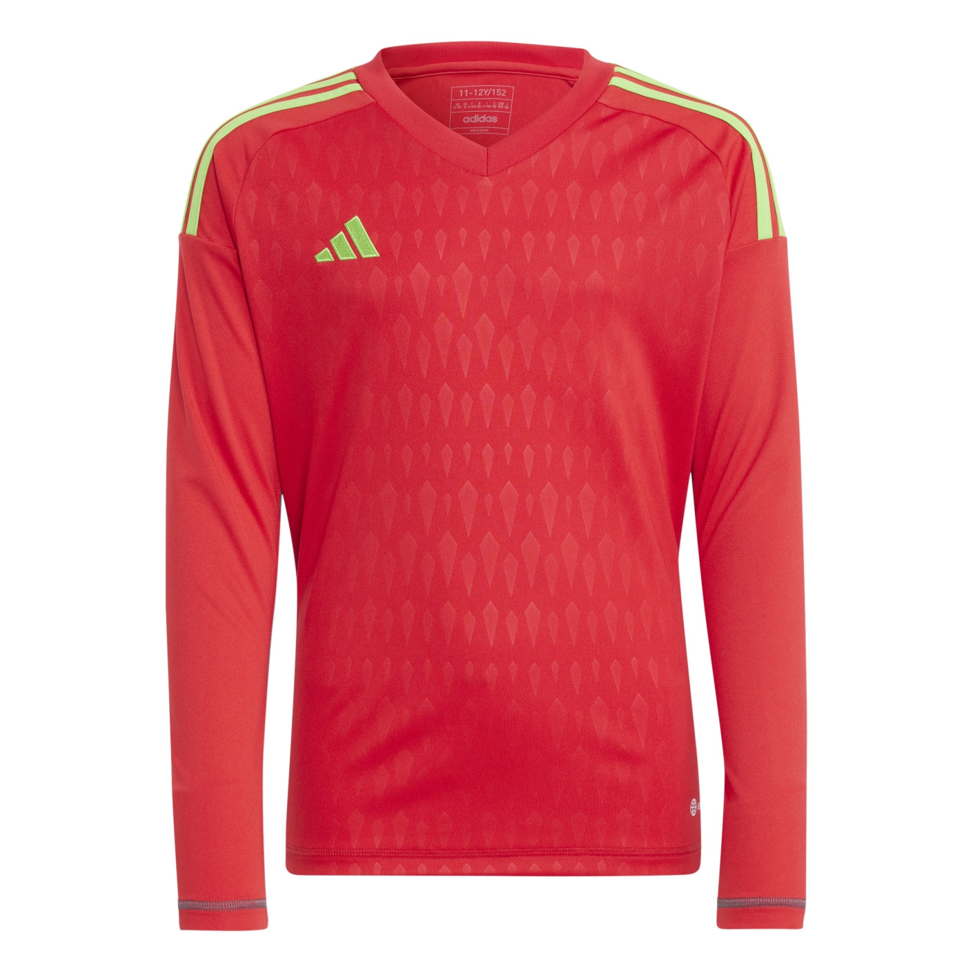 adidas Tiro 23 Competition Keepersshirt Lange Mouwen Kids Rood Groen Grijs