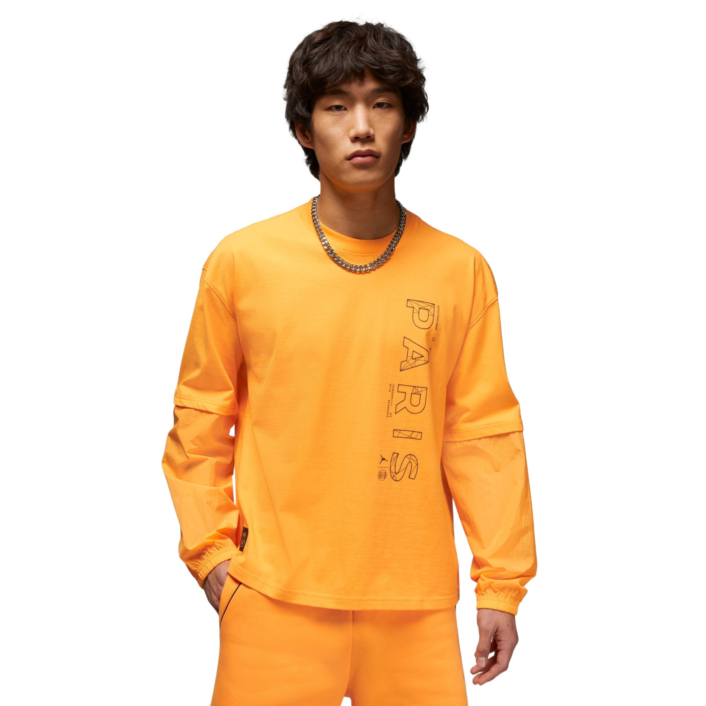 Nike online shirt geel