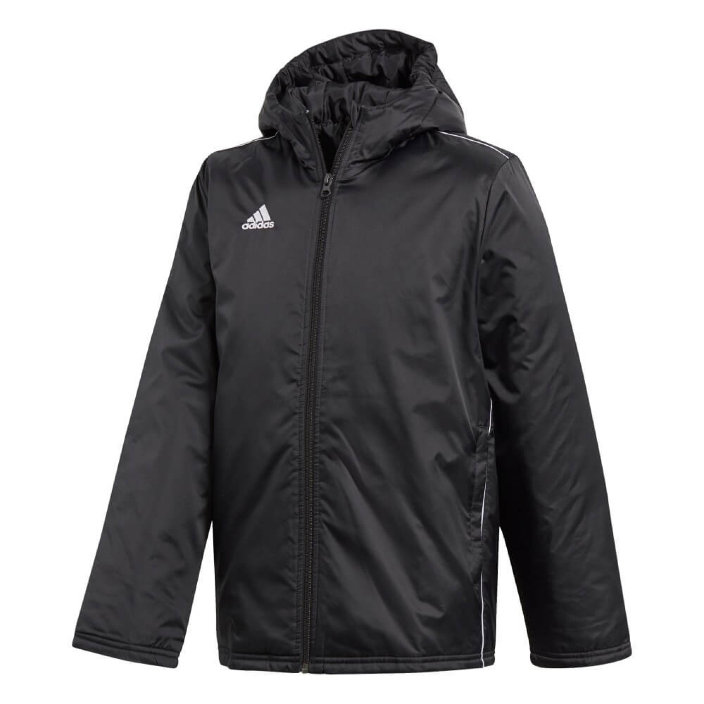 adidas Core 18 Veste d'Hiver Enfants Noir Blanc