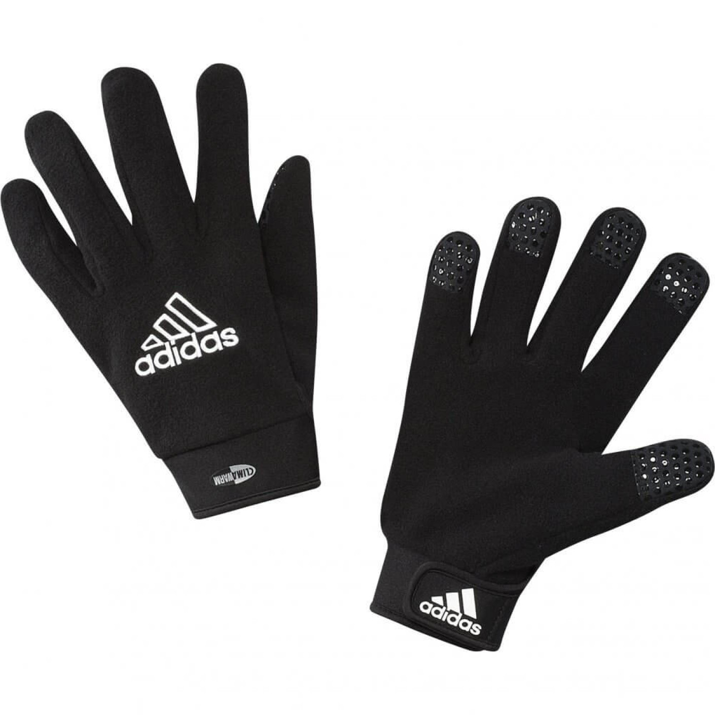 Adidas Fieldplayer Gants Noir Blanc Blanc