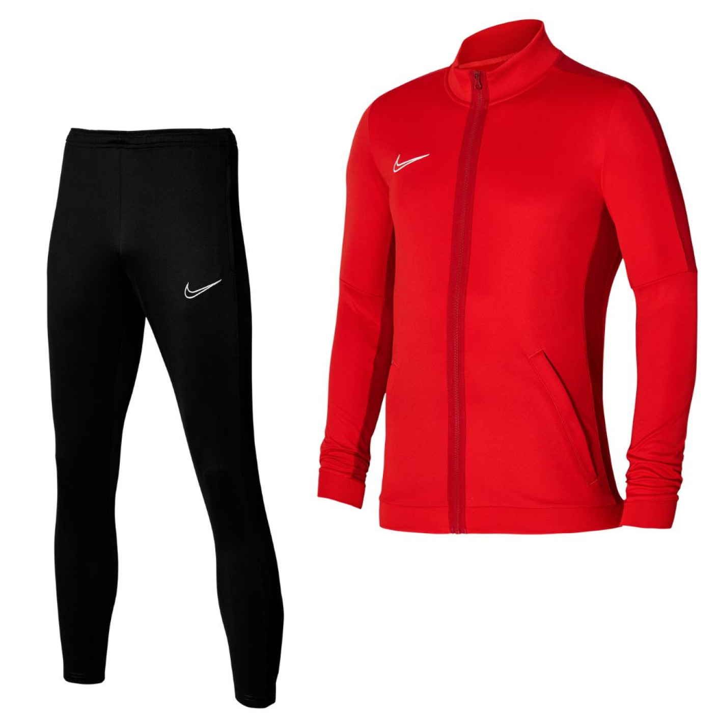Nike Dri-FIT Academy 23 Full-Zip Survêtement Enfants Rouge Blanc