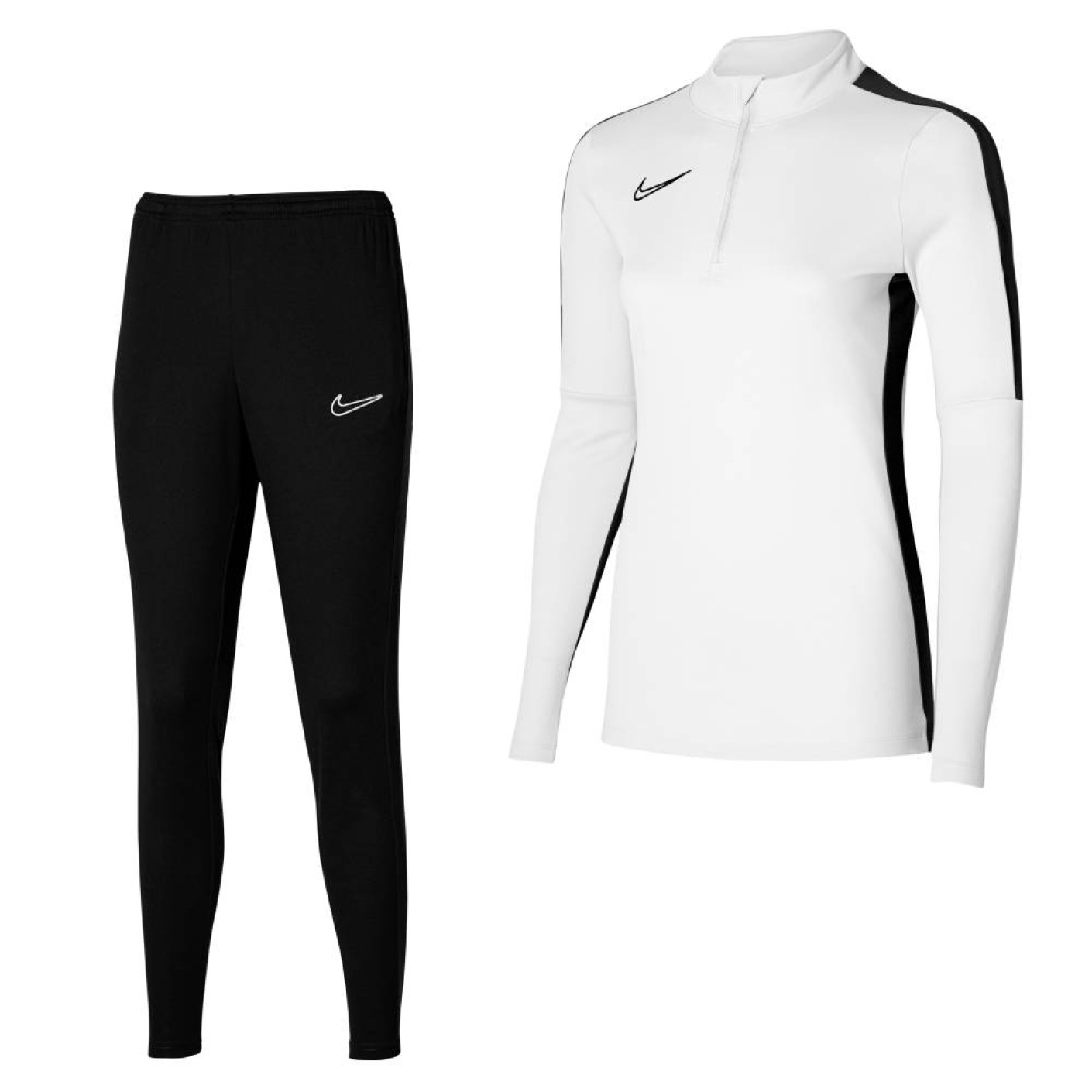 Nike Dri-FIT Academy 23 Survêtement Femmes Blanc Noir