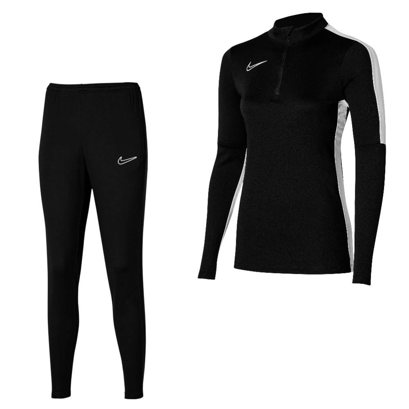 Nike Dri-FIT Academy 23 Survêtement Femmes Noir Blanc