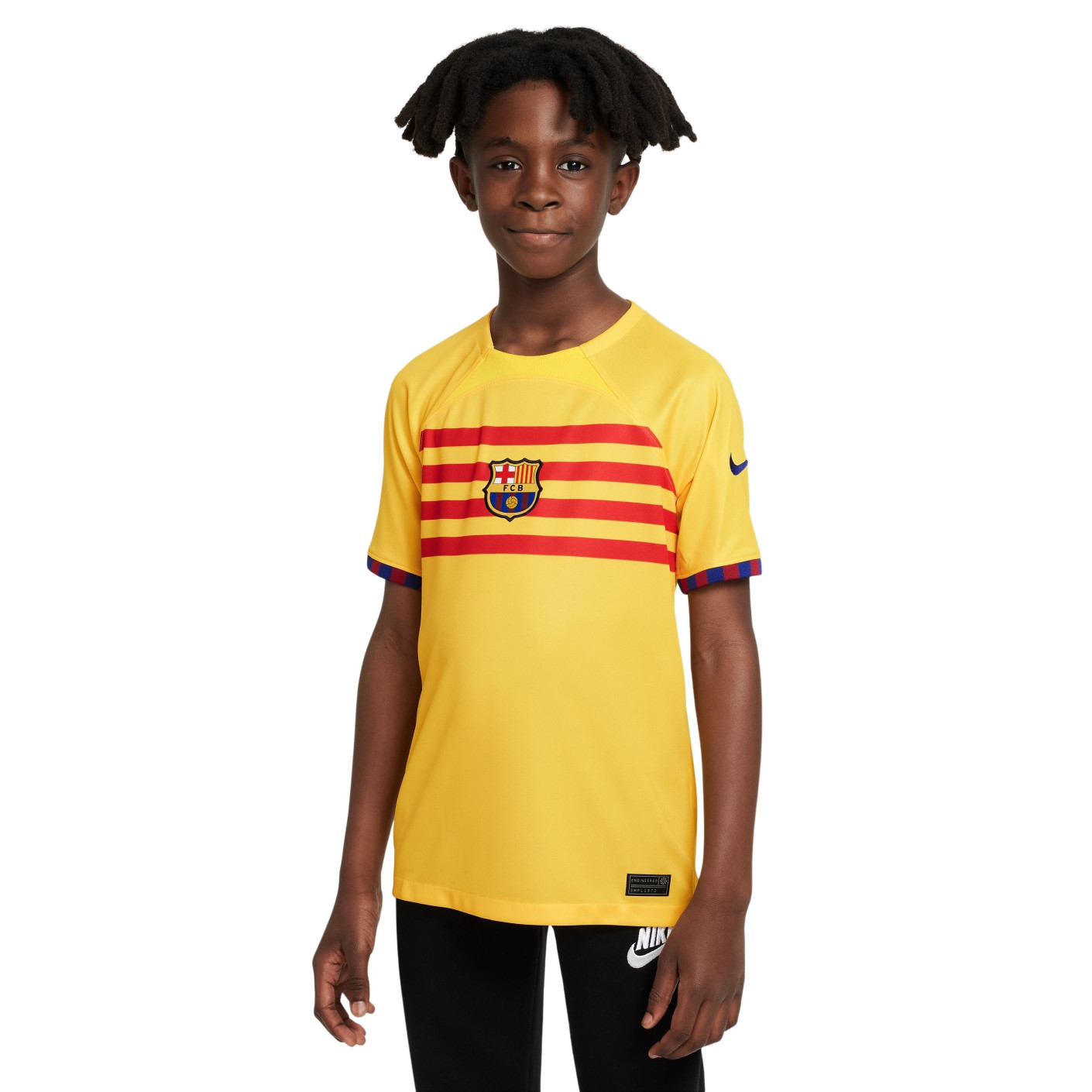 Nike FC Barcelona 4e Shirt 2023-2024 Kids