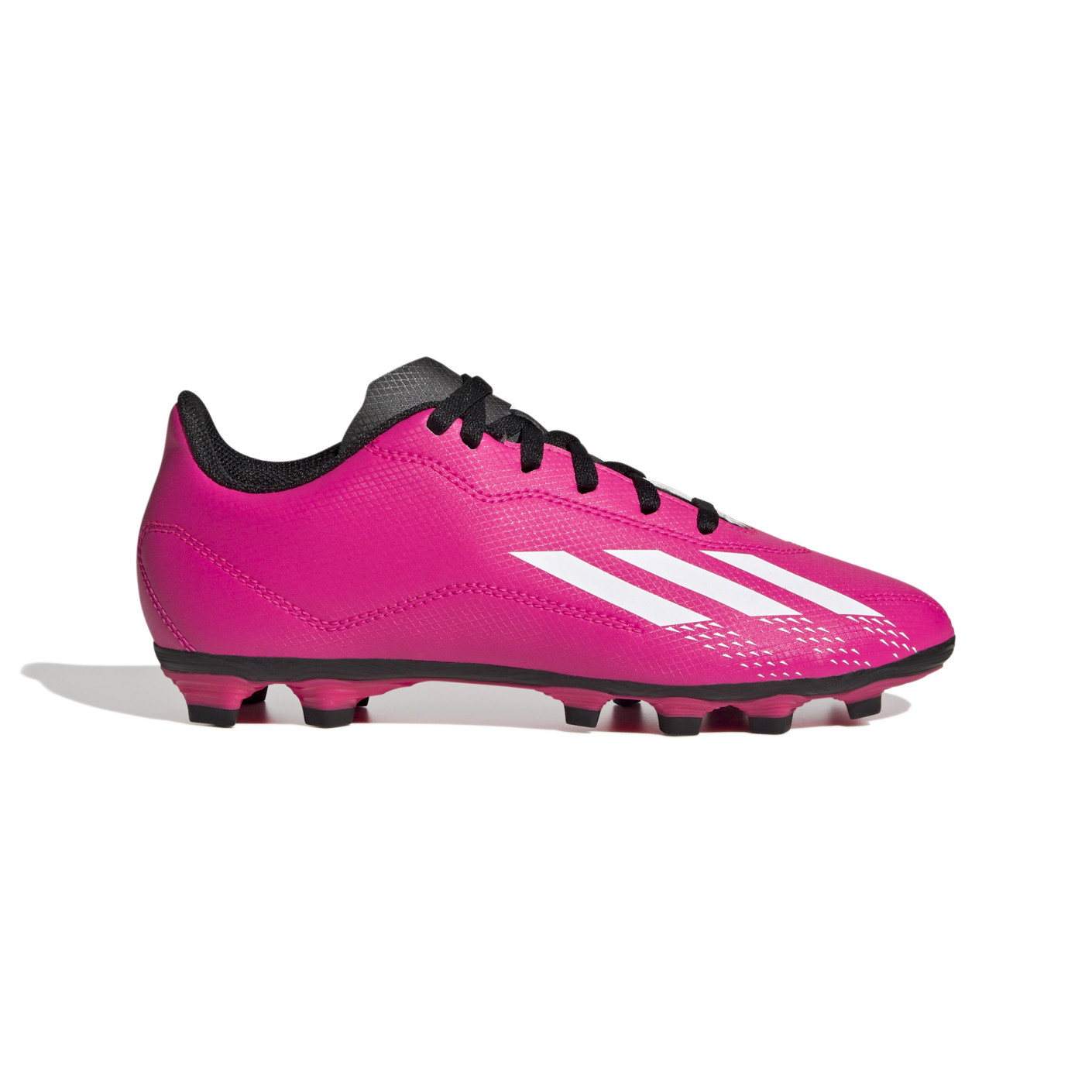 adidas X Speedportal.4 Gazon Naturel Gazon Artificiel Chaussures de Foot (FxG) Enfants Rose Noir Blanc